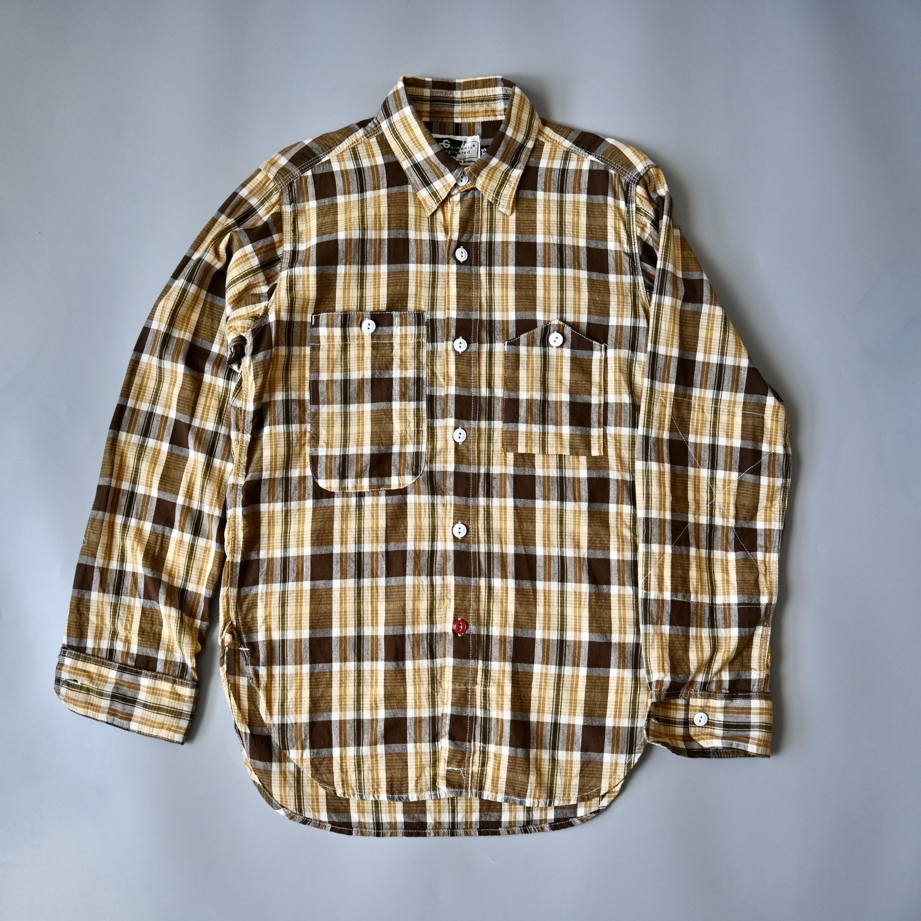 Engineered Garments 2000s ENGINEERED GARMENTS Work Shirt light weight cotton XS Size US XS / EU 42 / 0 - 2 Thumbnail