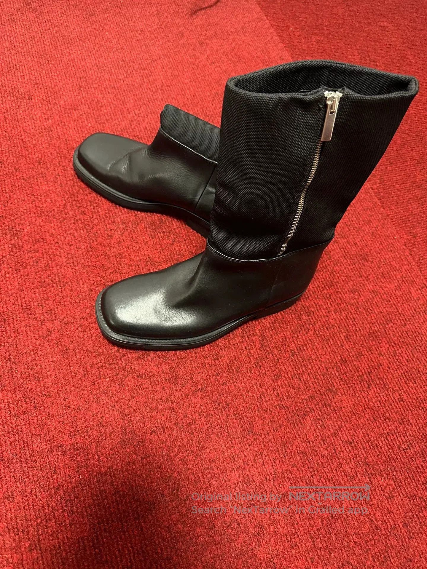 Zara Tracy Leather Boots.