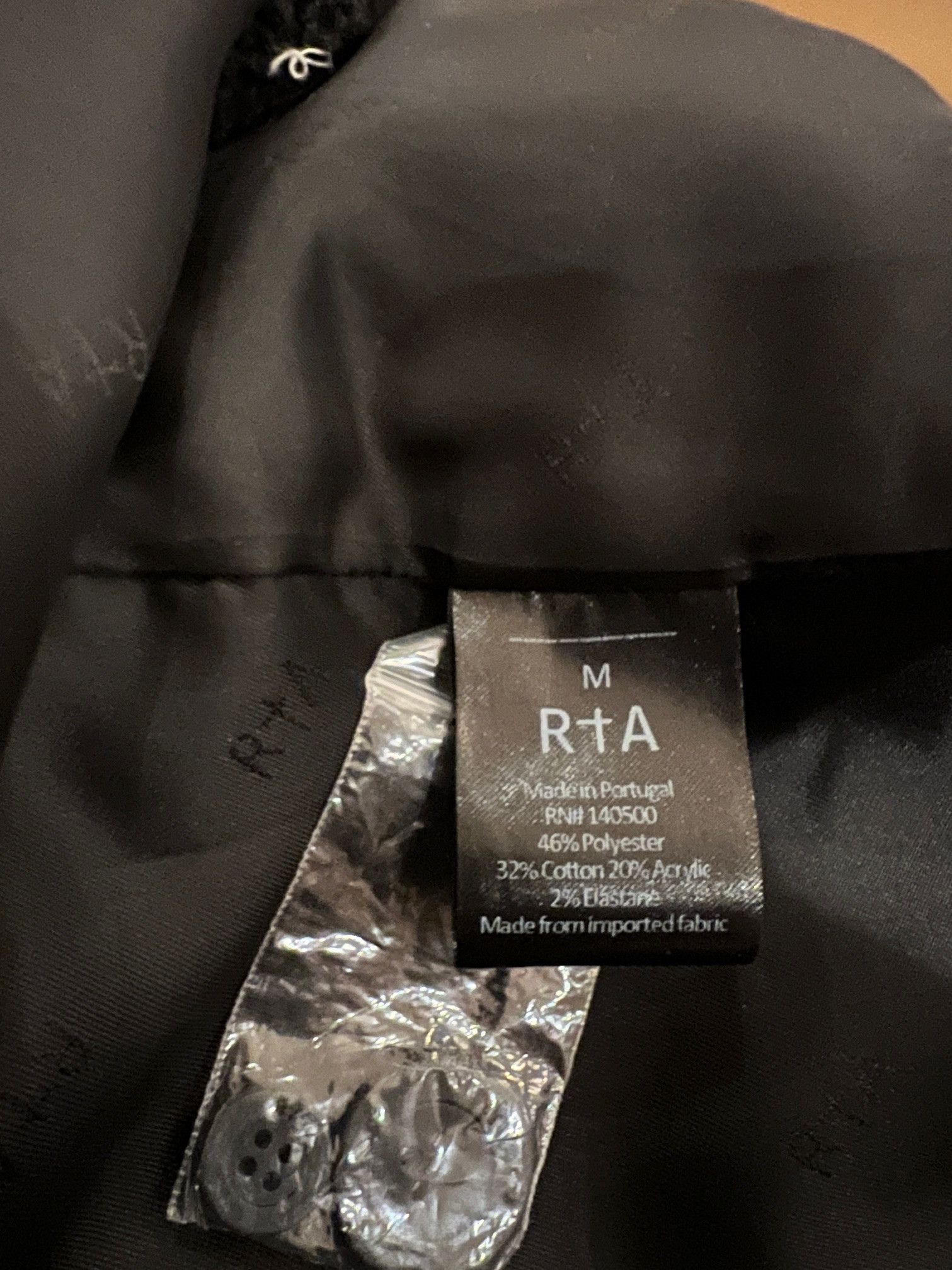 Rta RtA “Teddy Textured Overcoat” Size US M / EU 48-50 / 2 - 6 Thumbnail