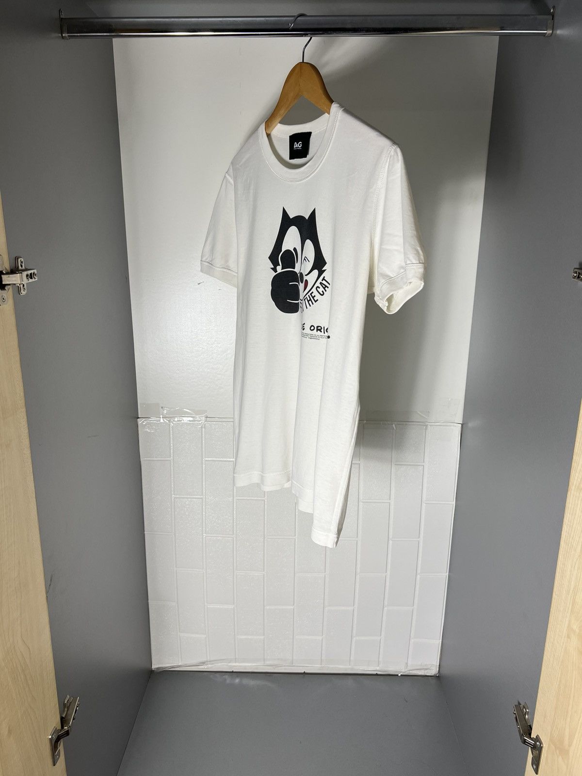 Dolce & Gabbana DOLCE & GABBANA FELIX THE CAT ITALIAN DESIGNER T-SHIRT Y2K Size US M / EU 48-50 / 2 - 4 Thumbnail