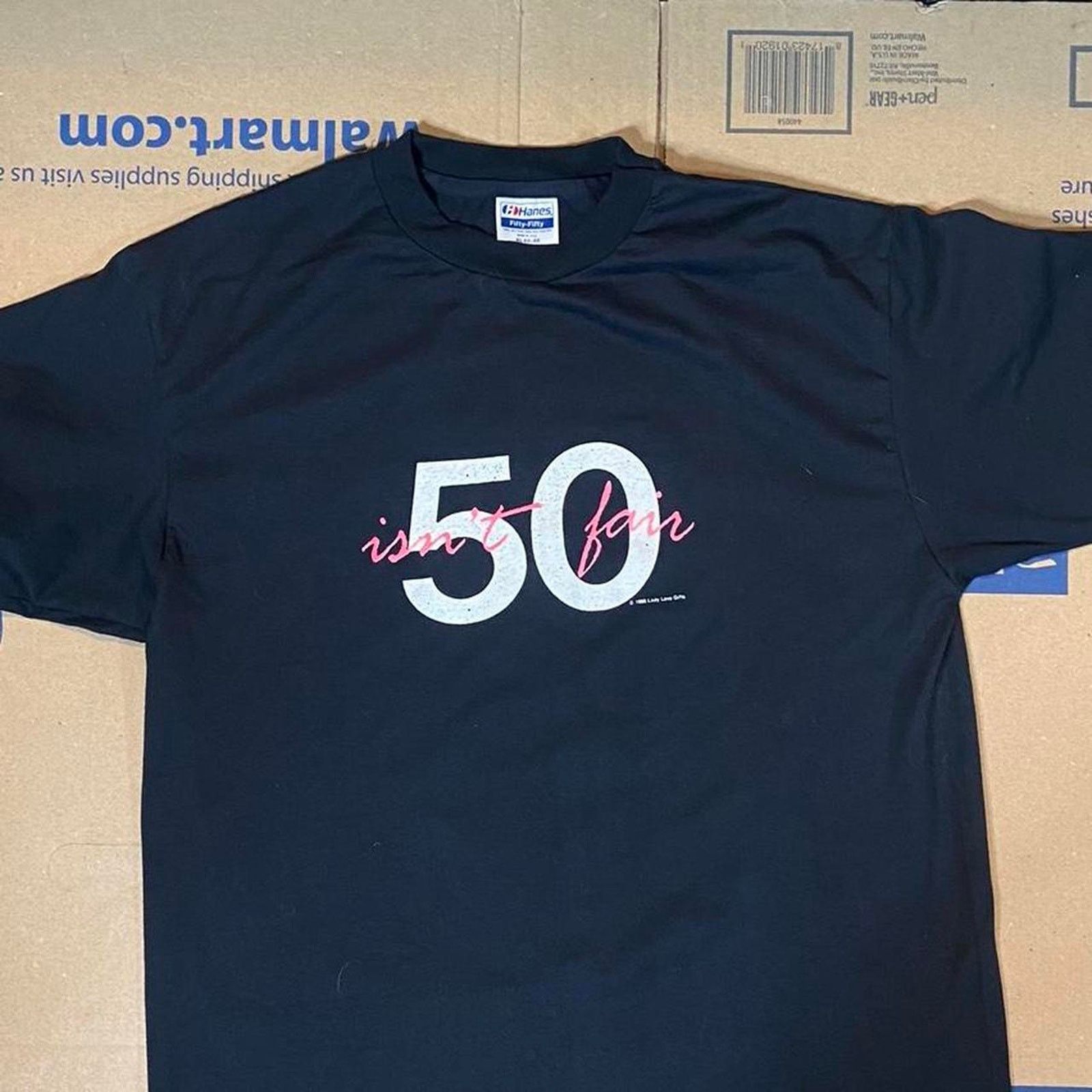 Hanes 80s turning 50 years old Size US XL / EU 56 / 4 - 2 Thumbnail
