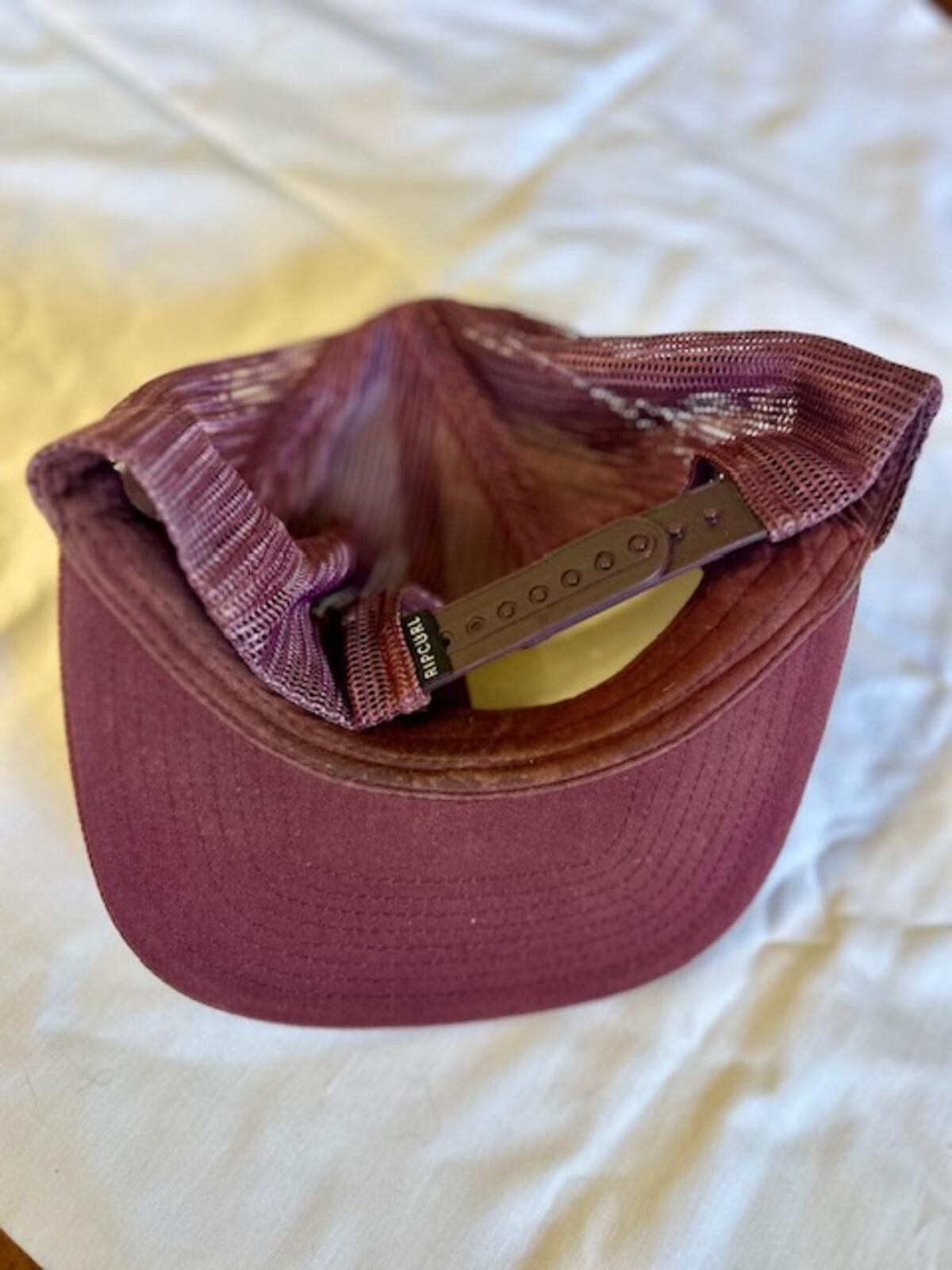 Rip Curl Rip Curl Snapback Mesh Baseball Cap Burgundy Size ONE SIZE - 3 Thumbnail
