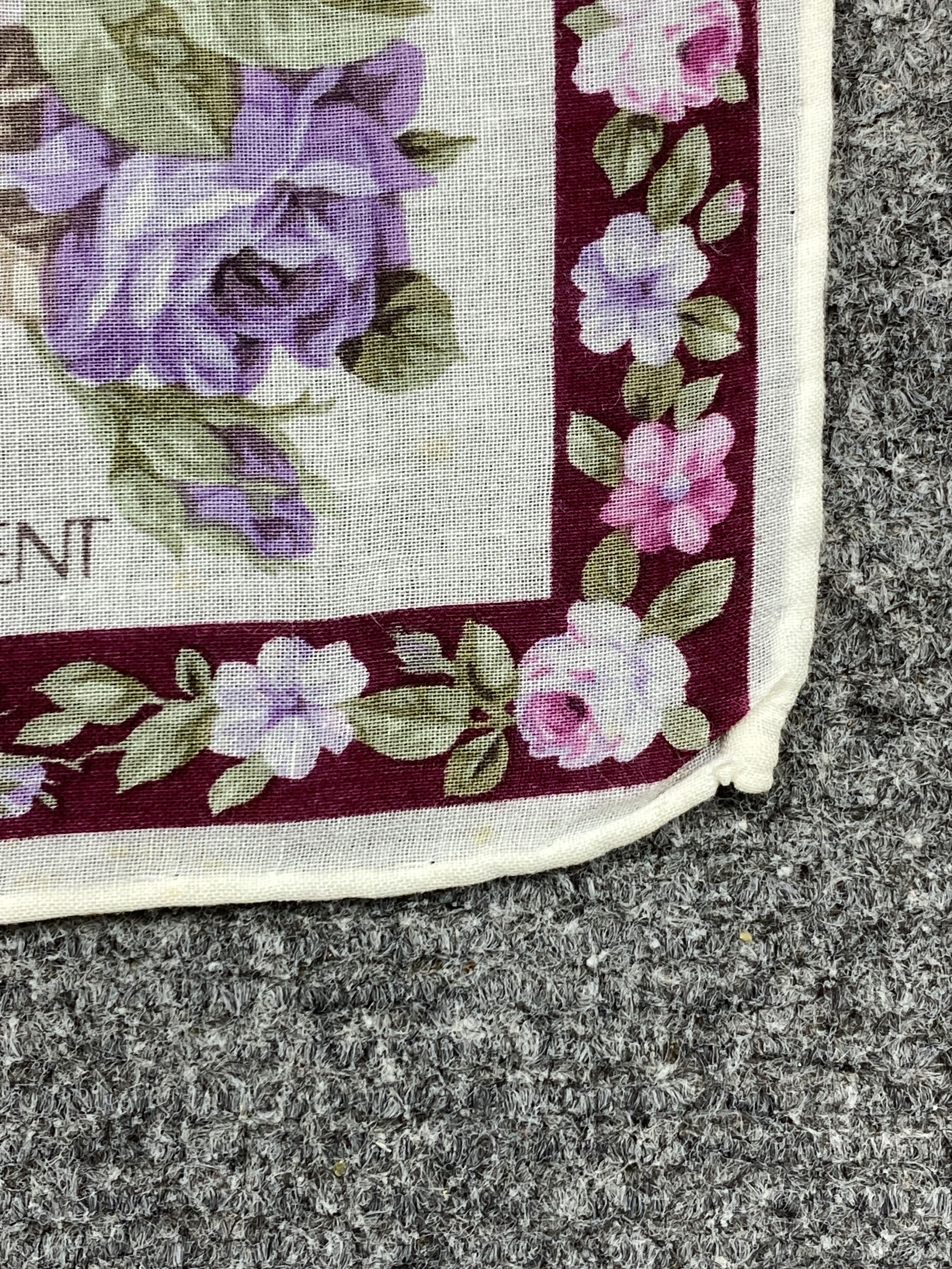 Yves Saint Laurent Yves Saint Laurent Handkerchief / Neckerchief HKC1155 Size ONE SIZE - 6 Thumbnail