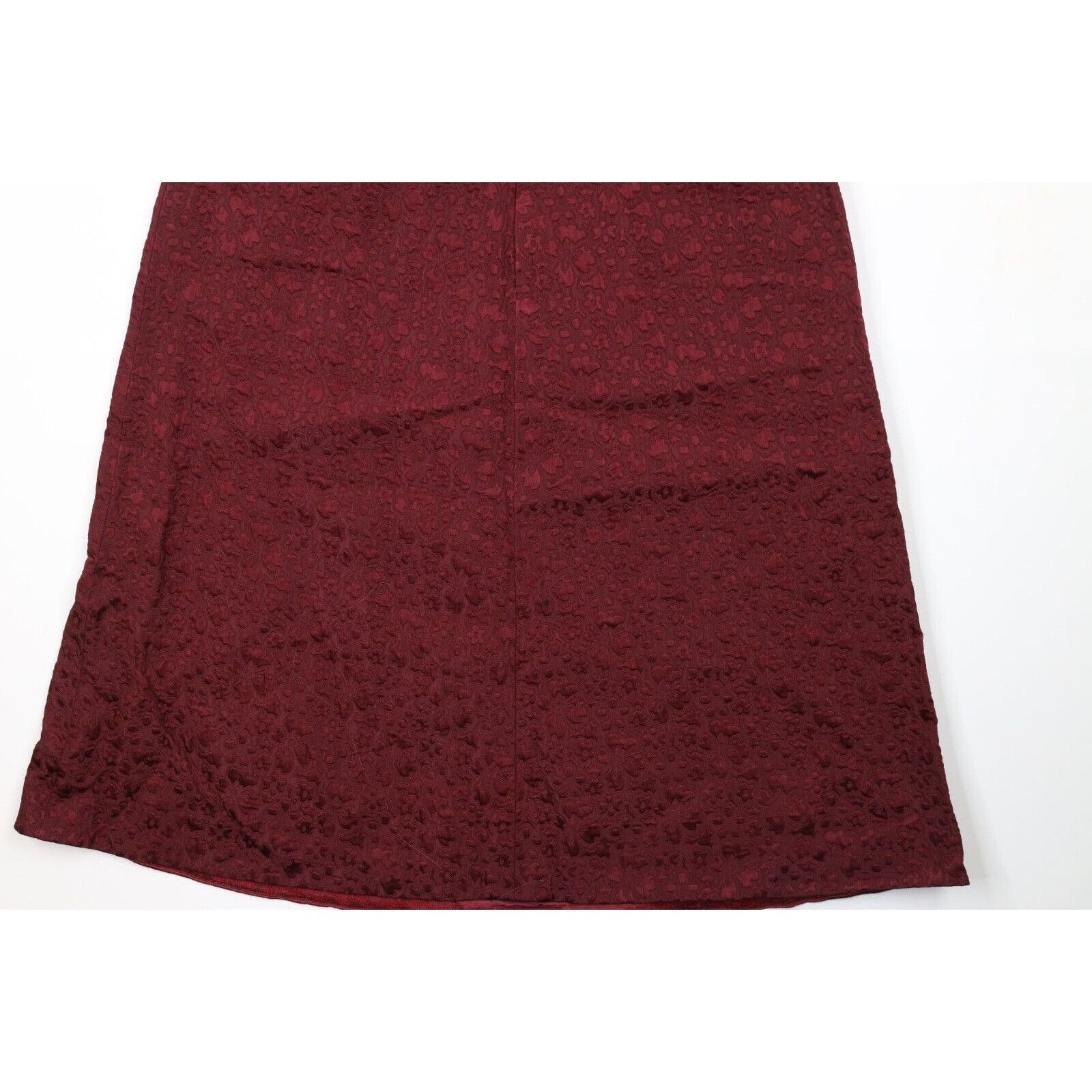 Vintage Vintage 50s 60s Rockabilly Silk Jacquard Flower Pencil Skirt Size 26" / US 2 / IT 38 - 10 Thumbnail