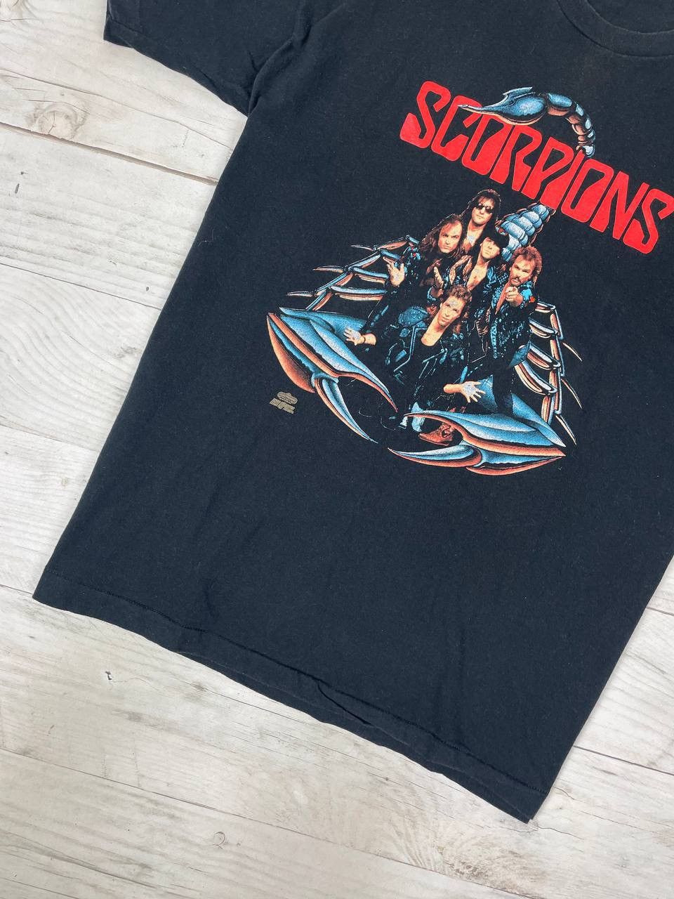 Band Tees Vintage Scorpions T-Shirt 90s Single Stitch Winterland Rock Size US L / EU 52-54 / 3 - 5 Thumbnail