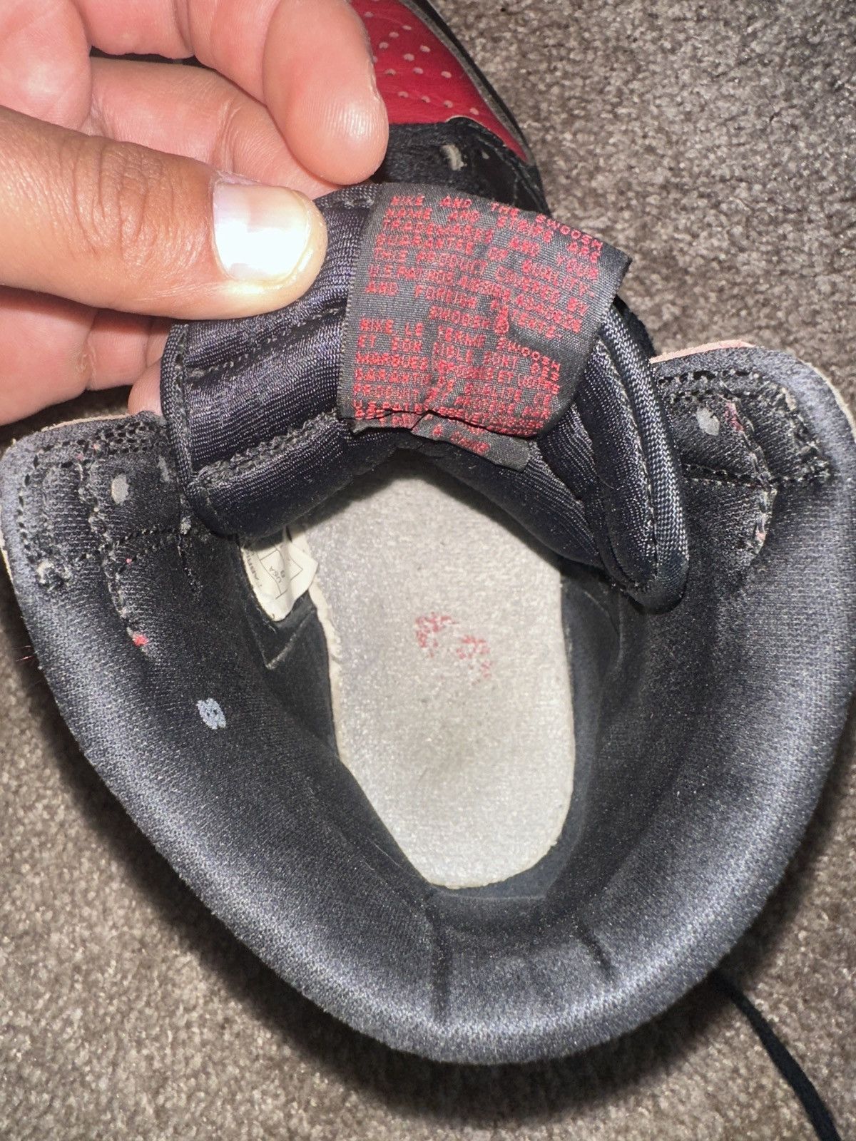Jordan Brand 1994 Jordan 1 “Bred” Size US 8 / EU 41 - 11 Thumbnail
