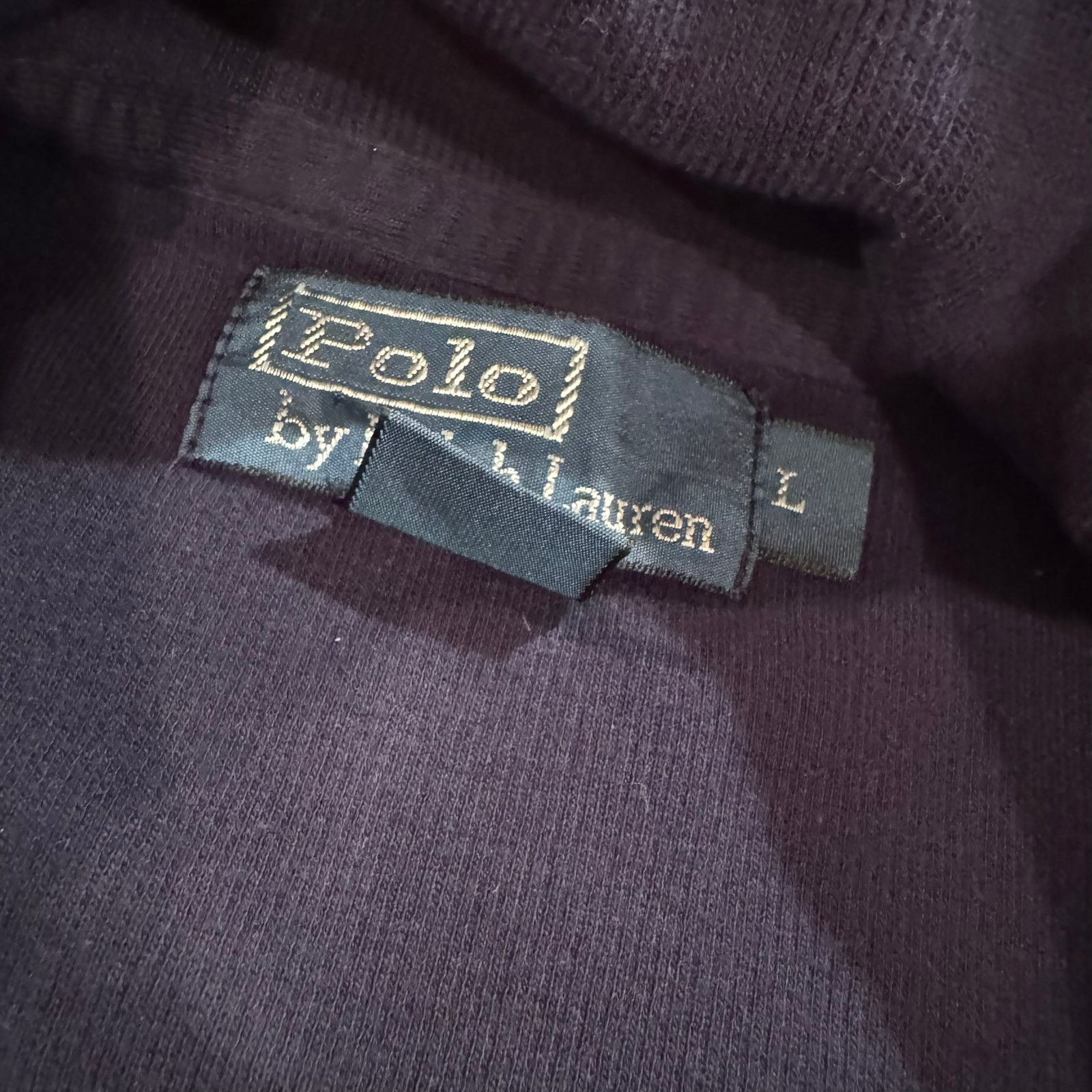 Polo Ralph Lauren Vintage Polo Ralph Lauren Blue Turtleneck - Size Large Size US L / EU 52-54 / 3 - 4 Thumbnail