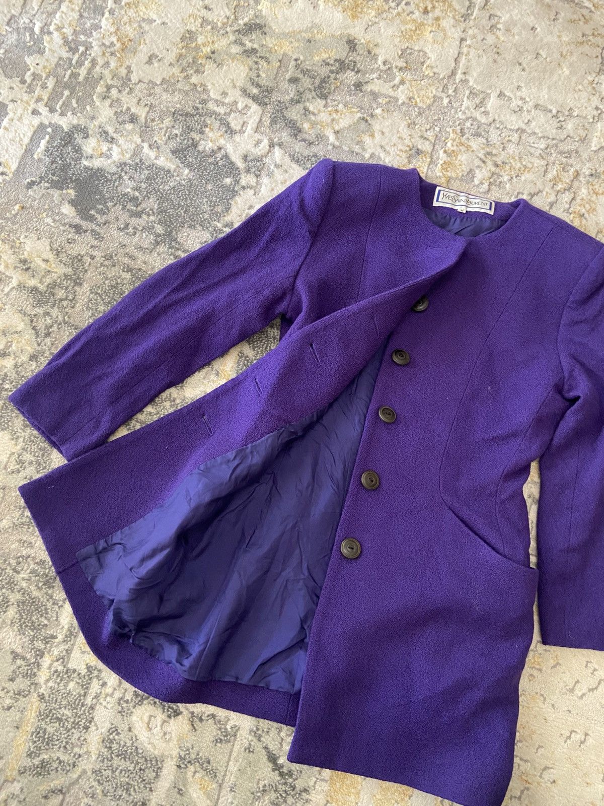 Yves Saint Laurent YSL COAT MINIMALIST Size M / US 6-8 / IT 42-44 - 13 Thumbnail
