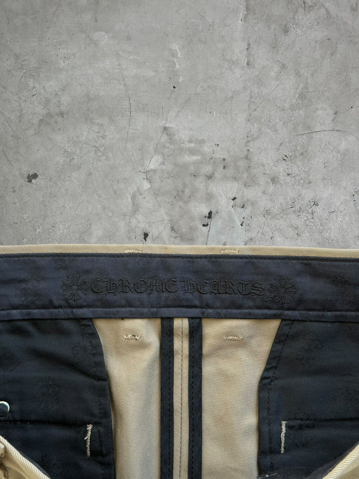 Chrome Hearts Chrome Hearts Khaki Chino Pants Size US 34 / EU 50 - 11 Thumbnail