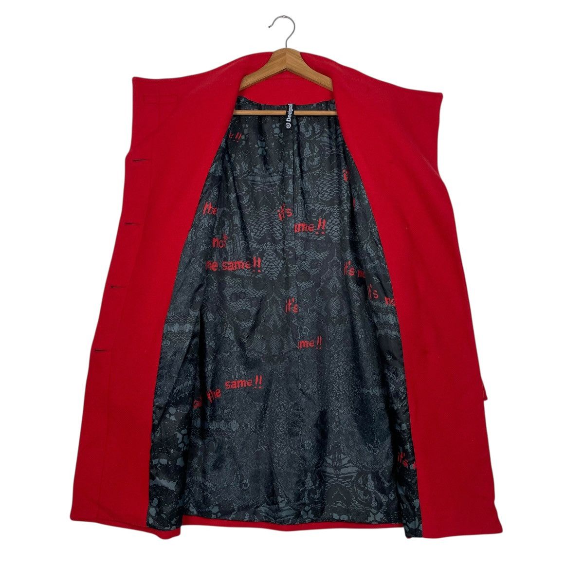 Desigual Desigual Red Flower Coat Size S / US 4 / IT 40 - 12 Thumbnail