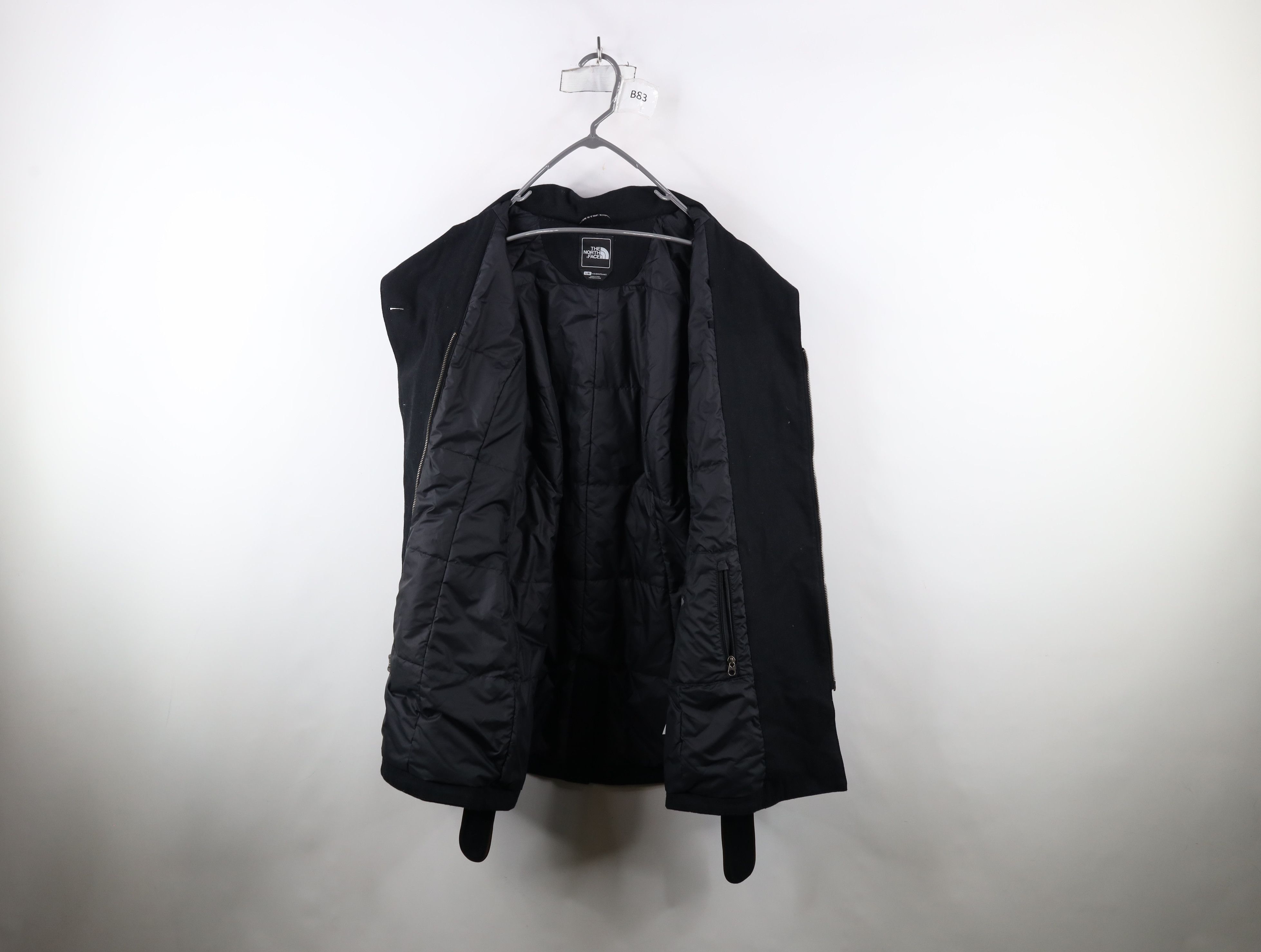 The North Face × Vintage The North Face Quilted Belted Herringbone Trench Coat Jacket Size L / US 10 / IT 46 - 9 Thumbnail