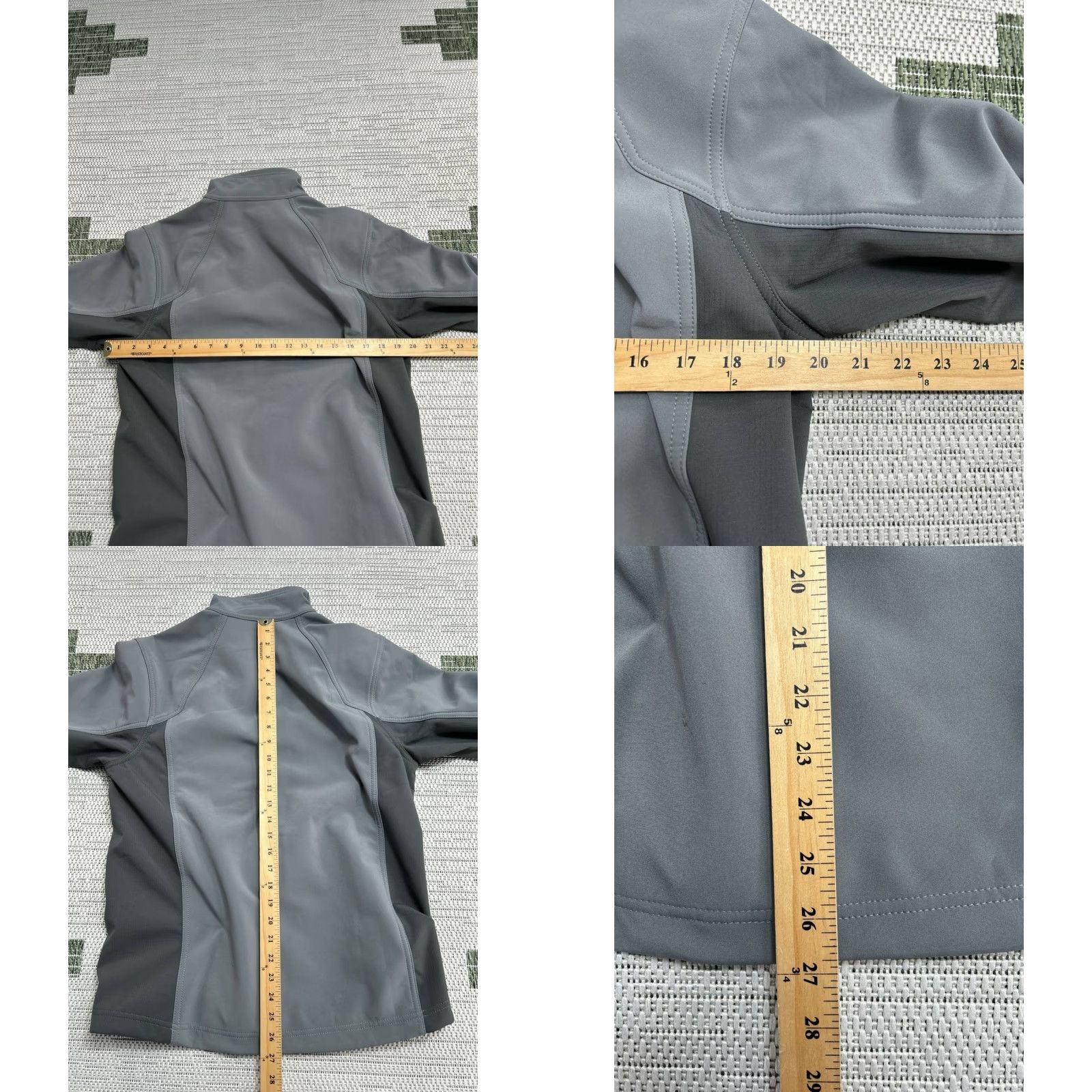 Eddie Bauer VINTAGE? No — Eddie Bauer Windfoil Elite Jacket Mens Small Gray Fleece Lined Full Zip Winter Jacket Size US S / EU 44-46 / 1 - 8 Thumbnail
