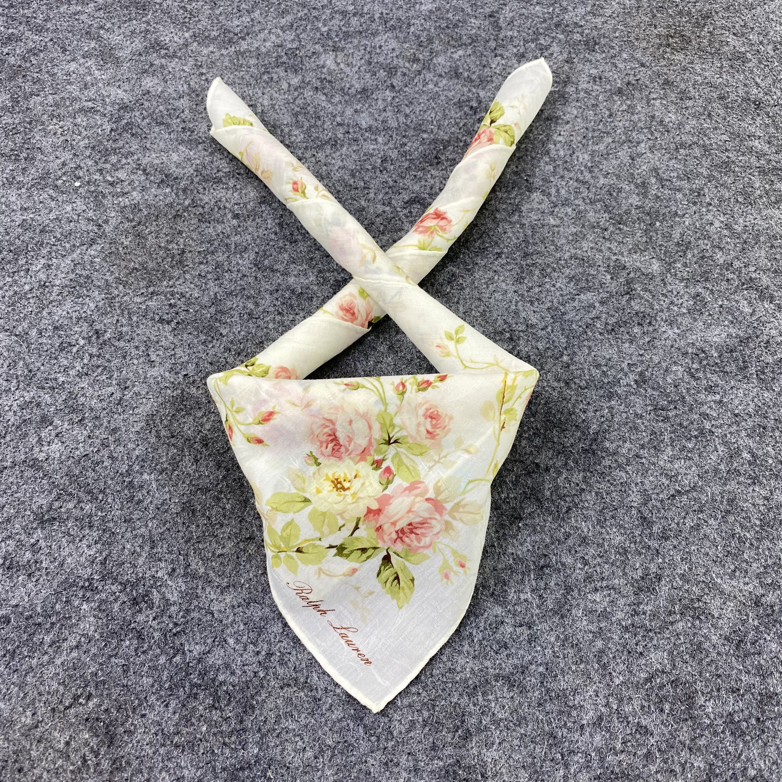 Ralph Lauren Ralph Lauren Handkerchief Neckerchief Bandana-B1796 Size ONE SIZE - 2 Thumbnail