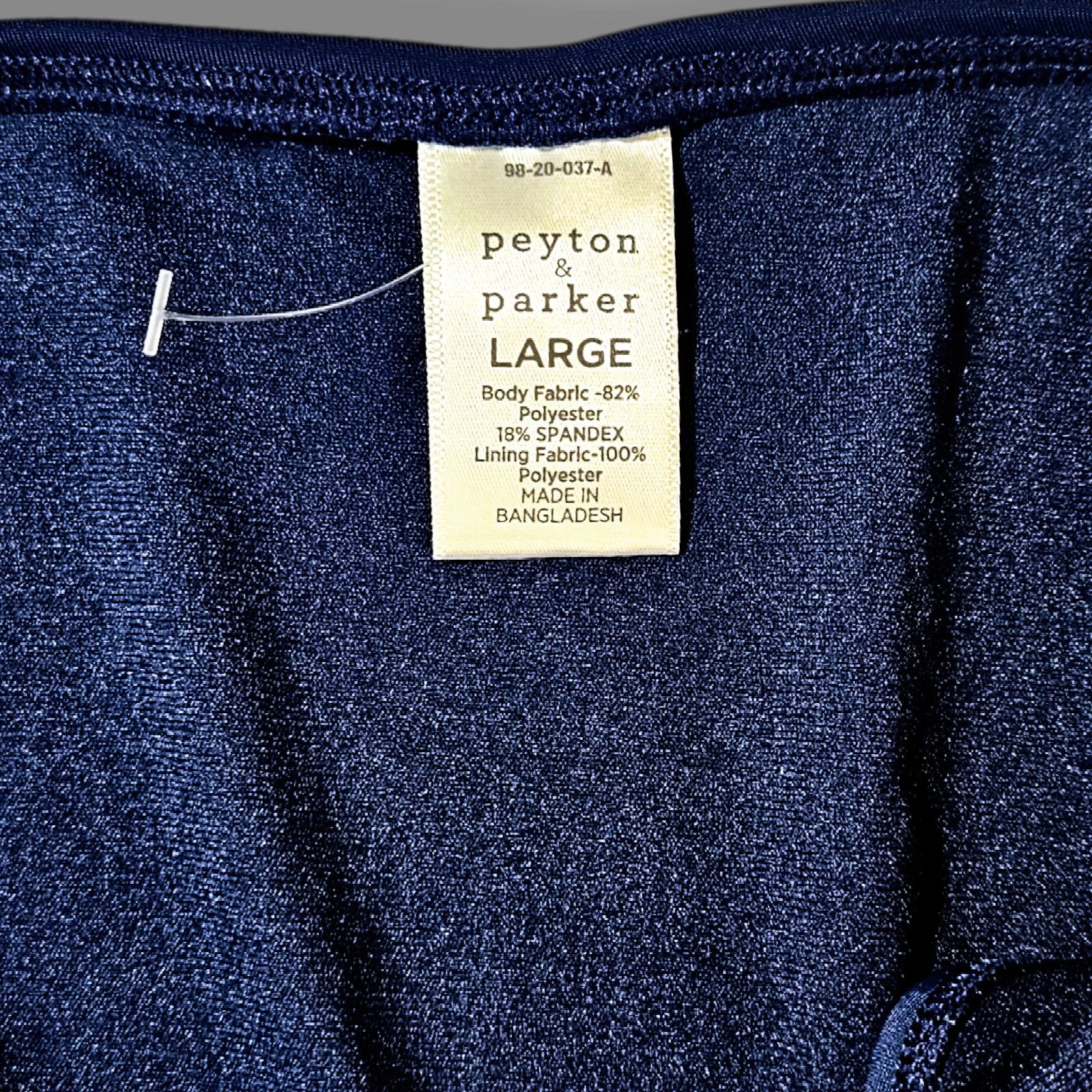 Other NWOT Peyton & Parker Bikini Swim Bottom Sz. L Navy Blue Size ONE SIZE - 3 Thumbnail
