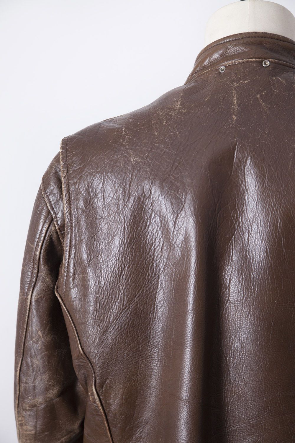 Vintage 1970's single rider leather jacket Size US L / EU 52-54 / 3 - 5 Thumbnail