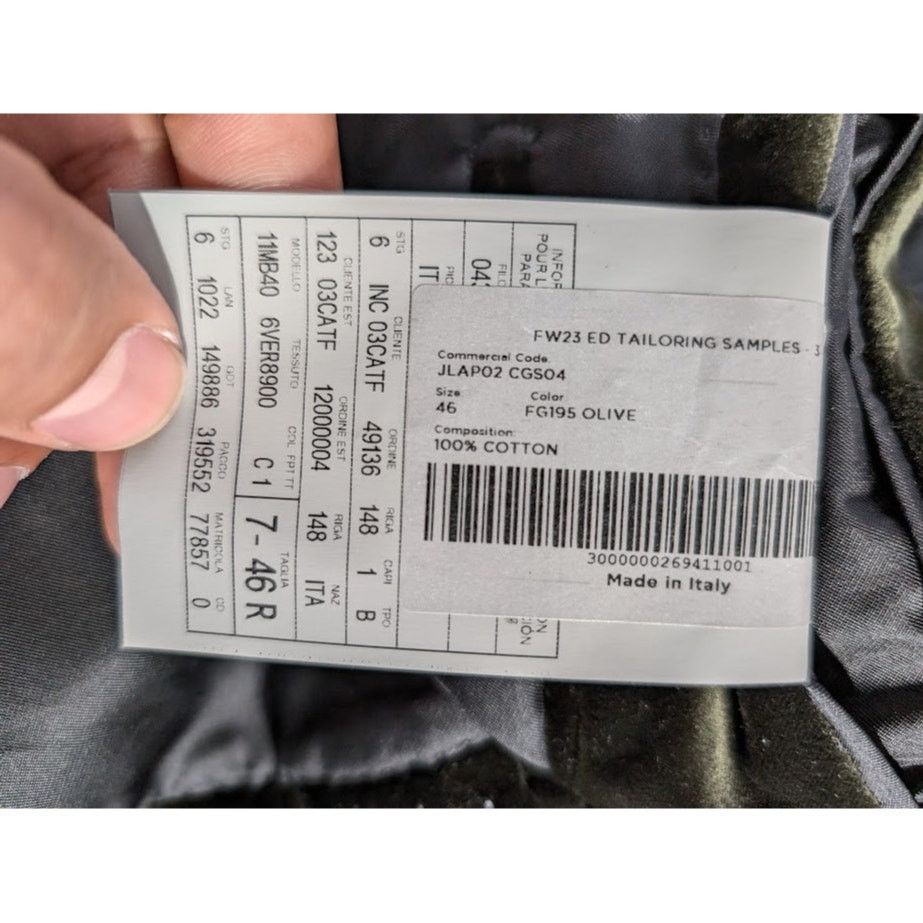 Tom Ford o1rshd1 Blazer Jacket in Olive Size US S / EU 44-46 / 1 - 15 Thumbnail