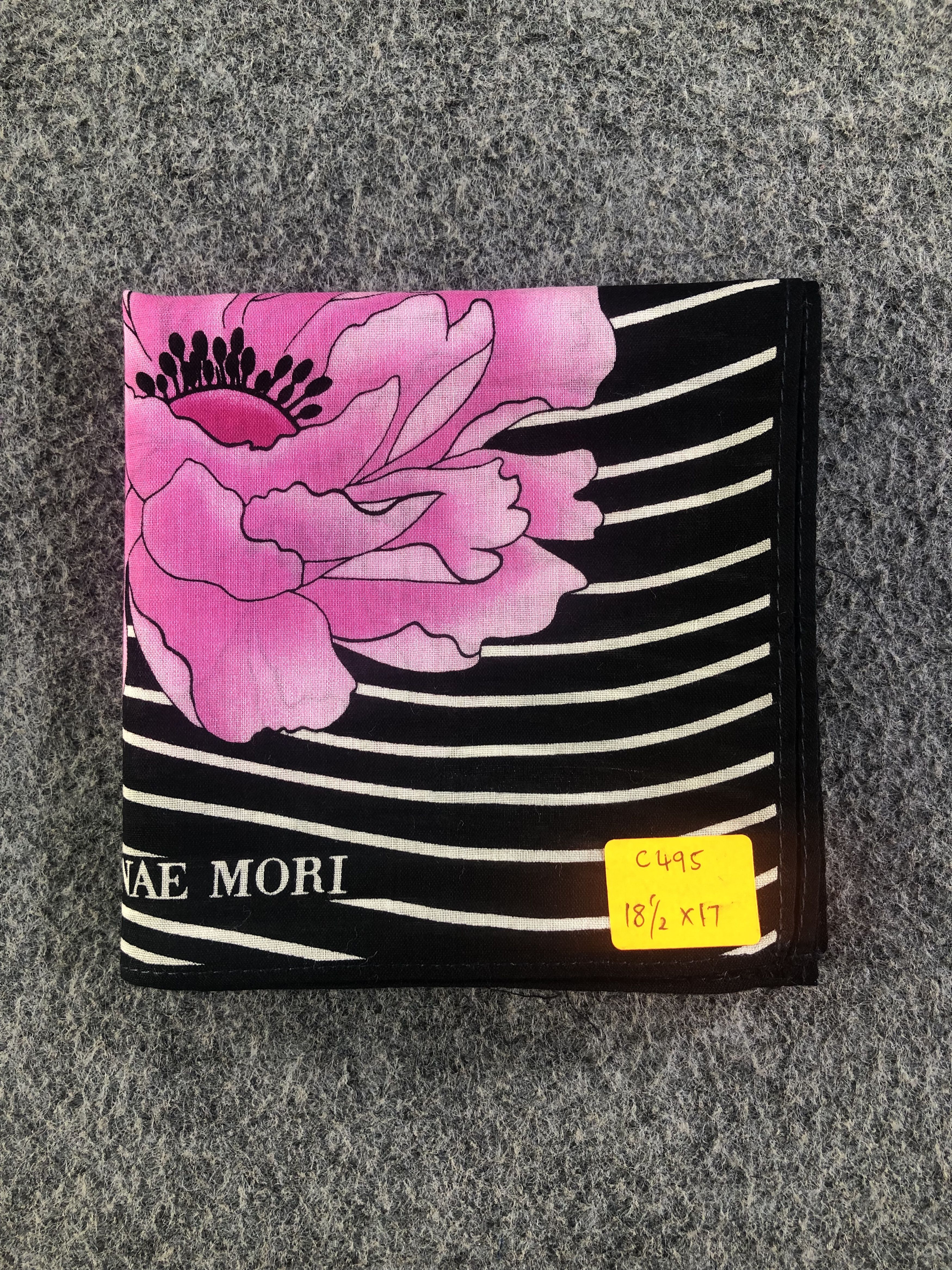 Hanae Mori Hanae Mori Handkerchief / Bandana / Neckerchief C495 Size ONE SIZE - 6 Thumbnail