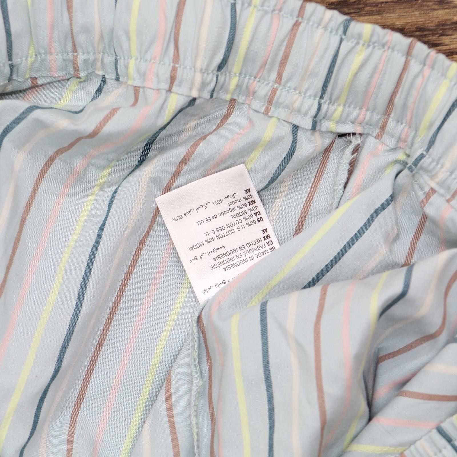 Other Nwt State Of Day Size Boxer Shorts Vertical Stripe Blue 3x Size 42" / US 20 - 5 Thumbnail