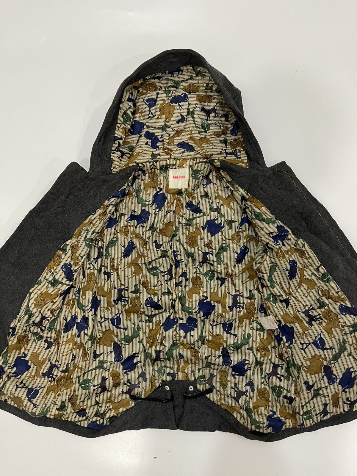 Issey Miyake Net-net issey miyake Wool Hoodie Duffle Coat Size US M / EU 48-50 / 2 - 7 Thumbnail