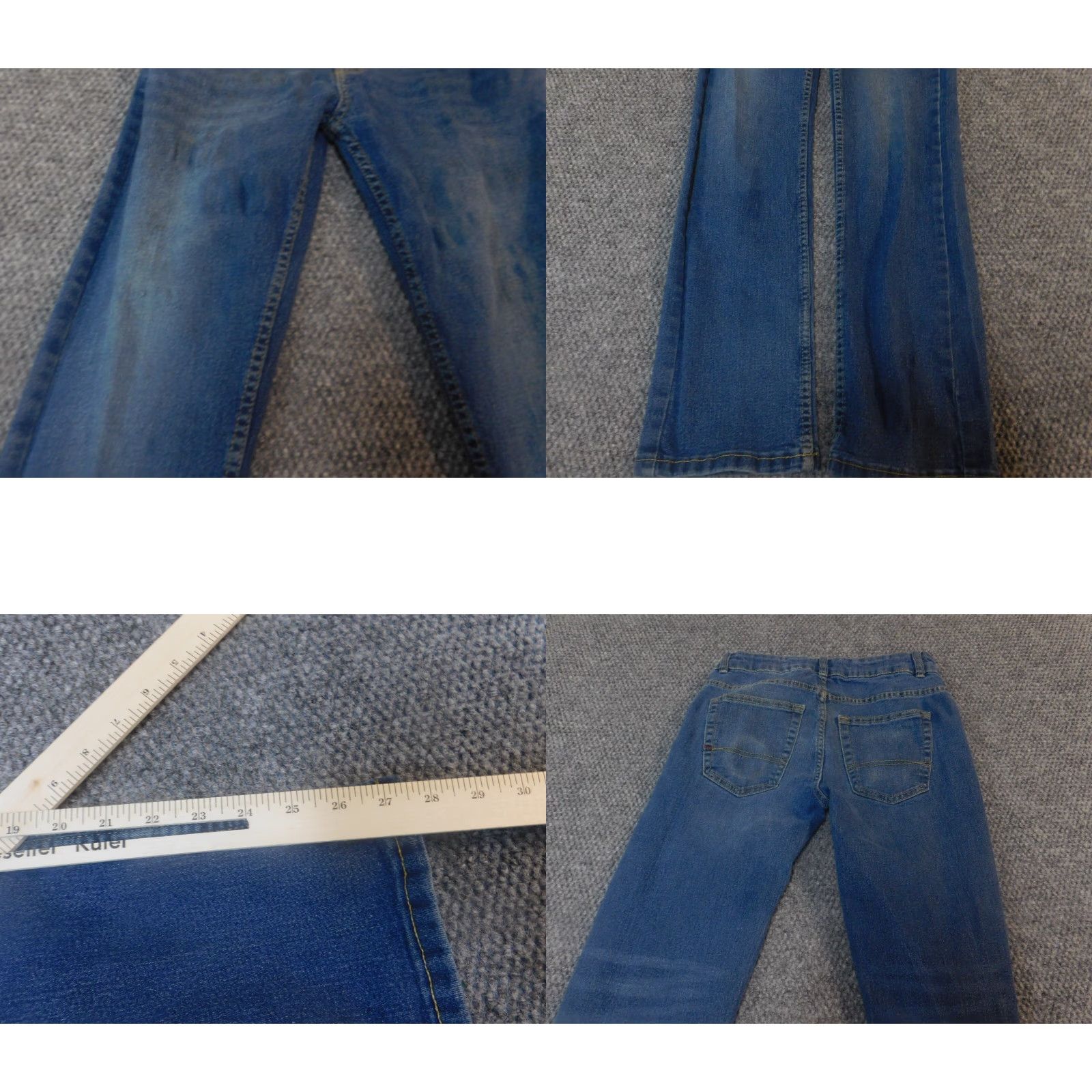 Tommy Hilfiger Tommy Hilfiger Jeans 16 Juniors Blue Straight Denim Women XS? Size 38" / US 16 / IT 52 - 8 Thumbnail