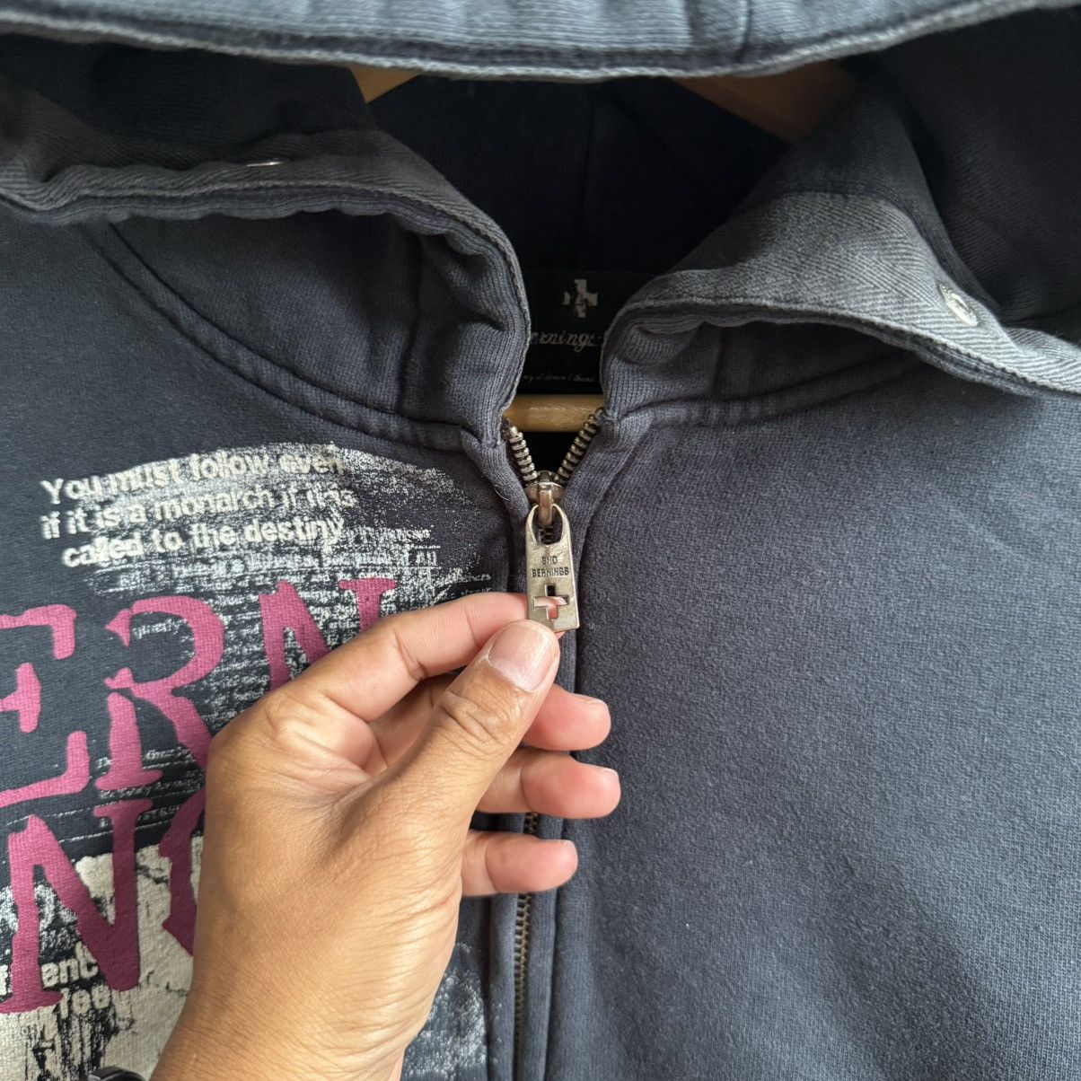 Japanese Brand Vintage Bernings Sho Punk Hoodie Size US M / EU 48-50 / 2 - 3 Thumbnail