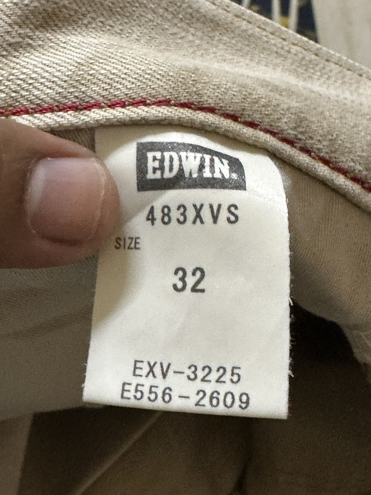 Edwin Vintage Edwin Exclusive Vintage White Tan Denim Size US 34 / EU 50 - 7 Thumbnail