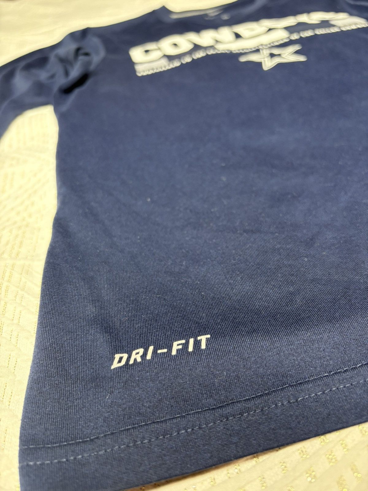 Nike Nike NFL Dallas Cowboys Dri-Fit Long Sleeve Shirt “Navy” Size US M / EU 48-50 / 2 - 3 Thumbnail