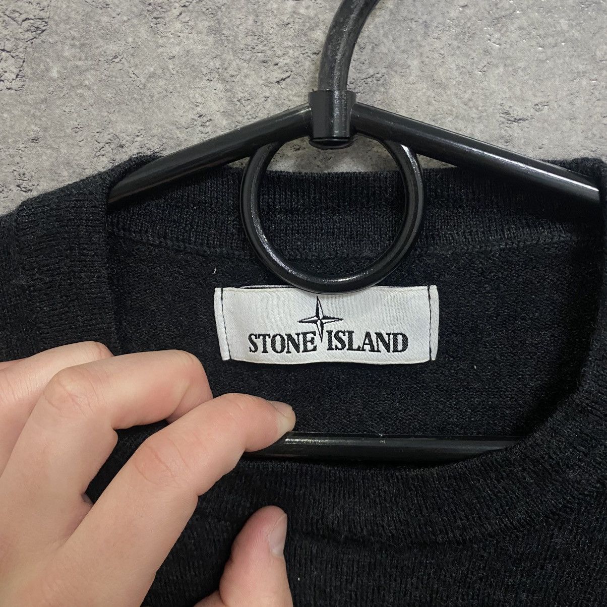 Stone Island Vintage Stone Island Sweatshirt Wool Crew Neck Sweater Size US S / EU 44-46 / 1 - 8 Thumbnail