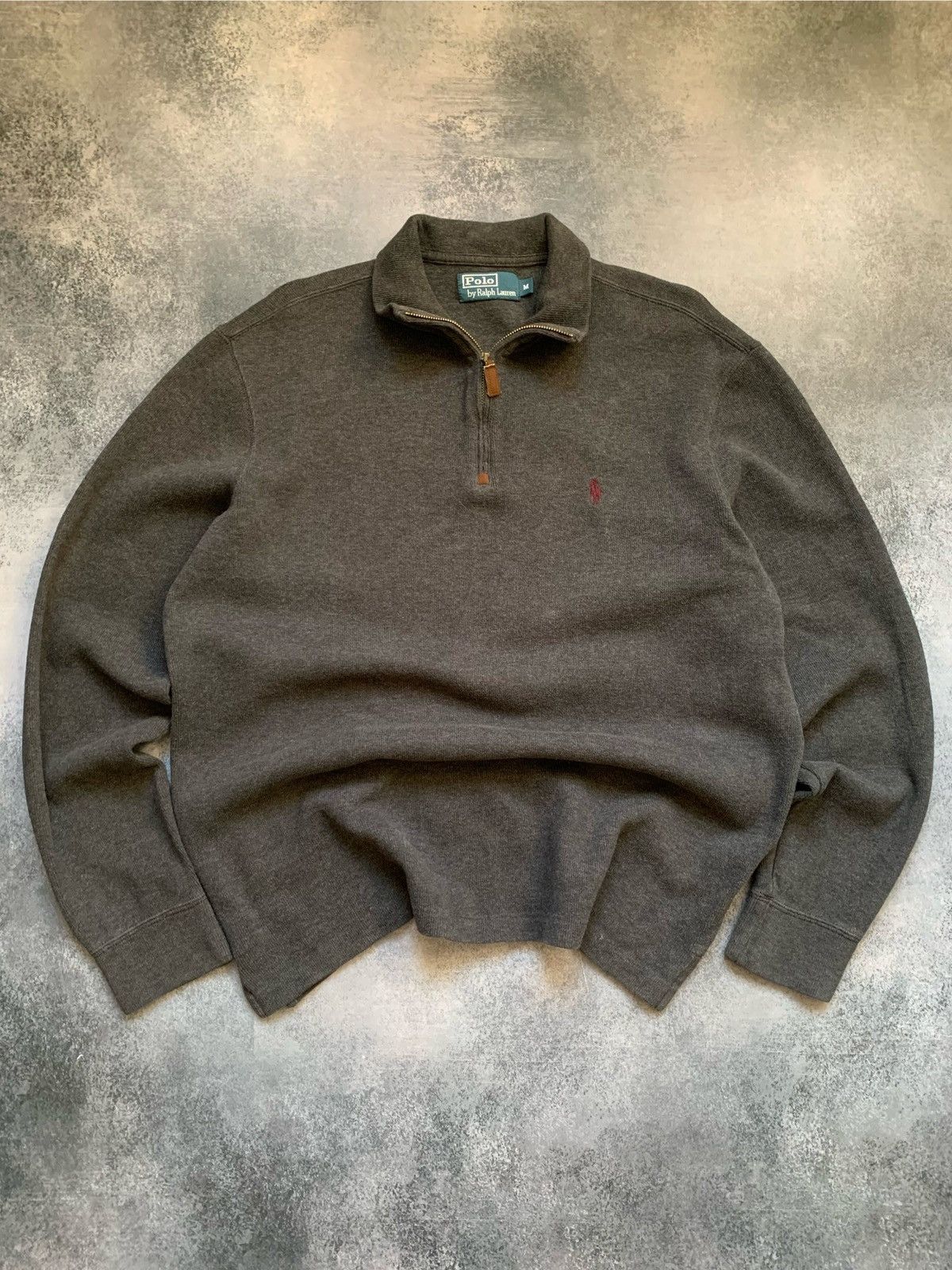 Polo Ralph Lauren × Vintage Vintage Polo Ralph Lauren Zip 1/4 Sweatshirt Old Money Y2K Size US M / EU 48-50 / 2 - 1 Thumbnail