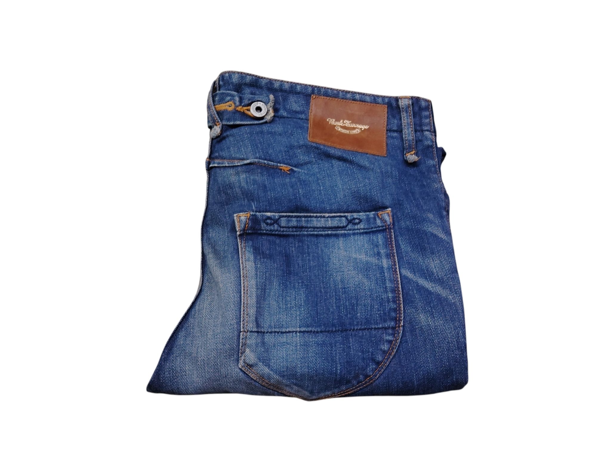 Japanese Brand bark tannage japan jeans Size US 33 - 4 Thumbnail