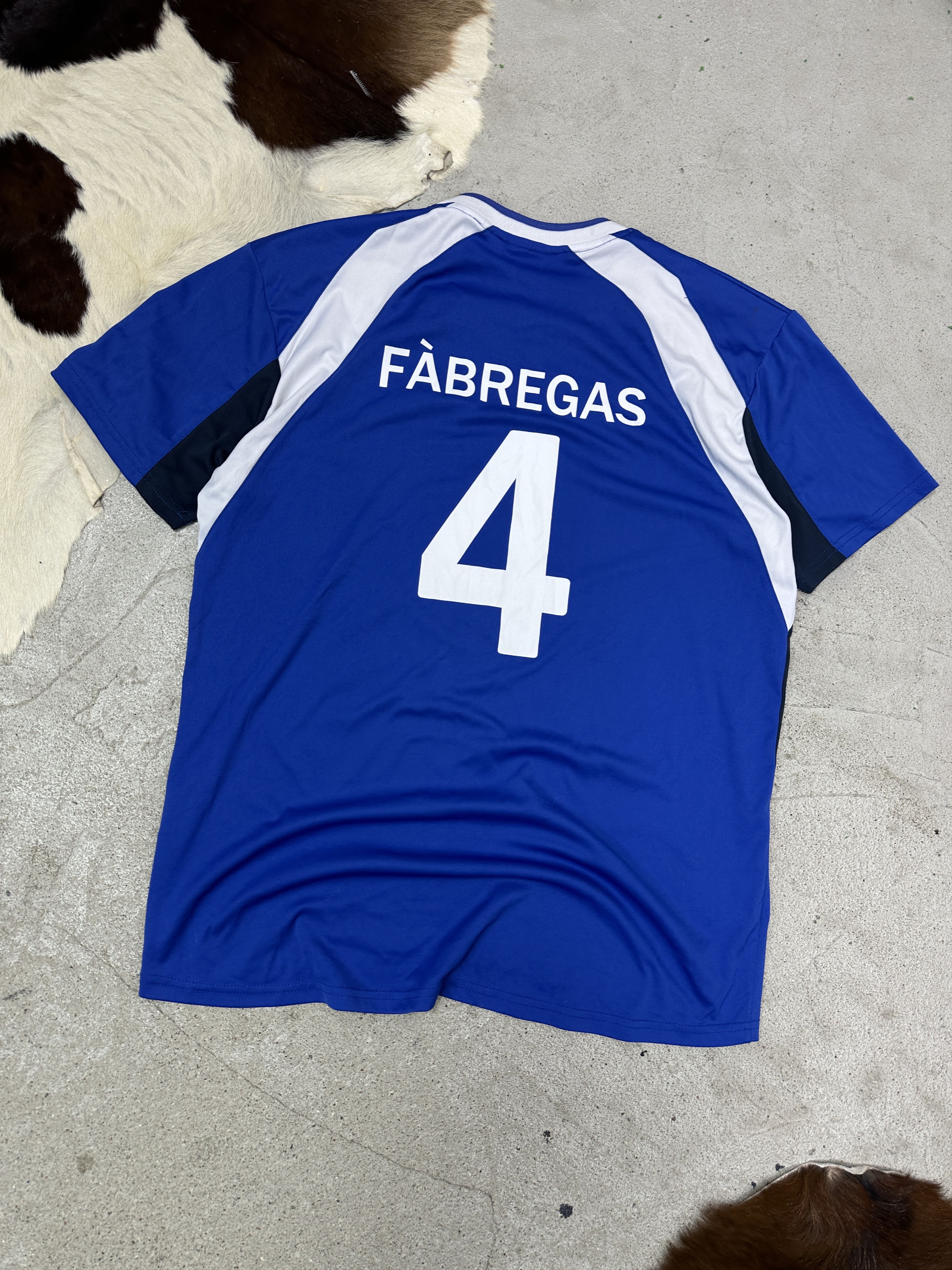 Vintage Vintage Sporty Chelsea Fanstore Fabregas Jersey Y2K Size US XL / EU 56 / 4 - 4 Thumbnail