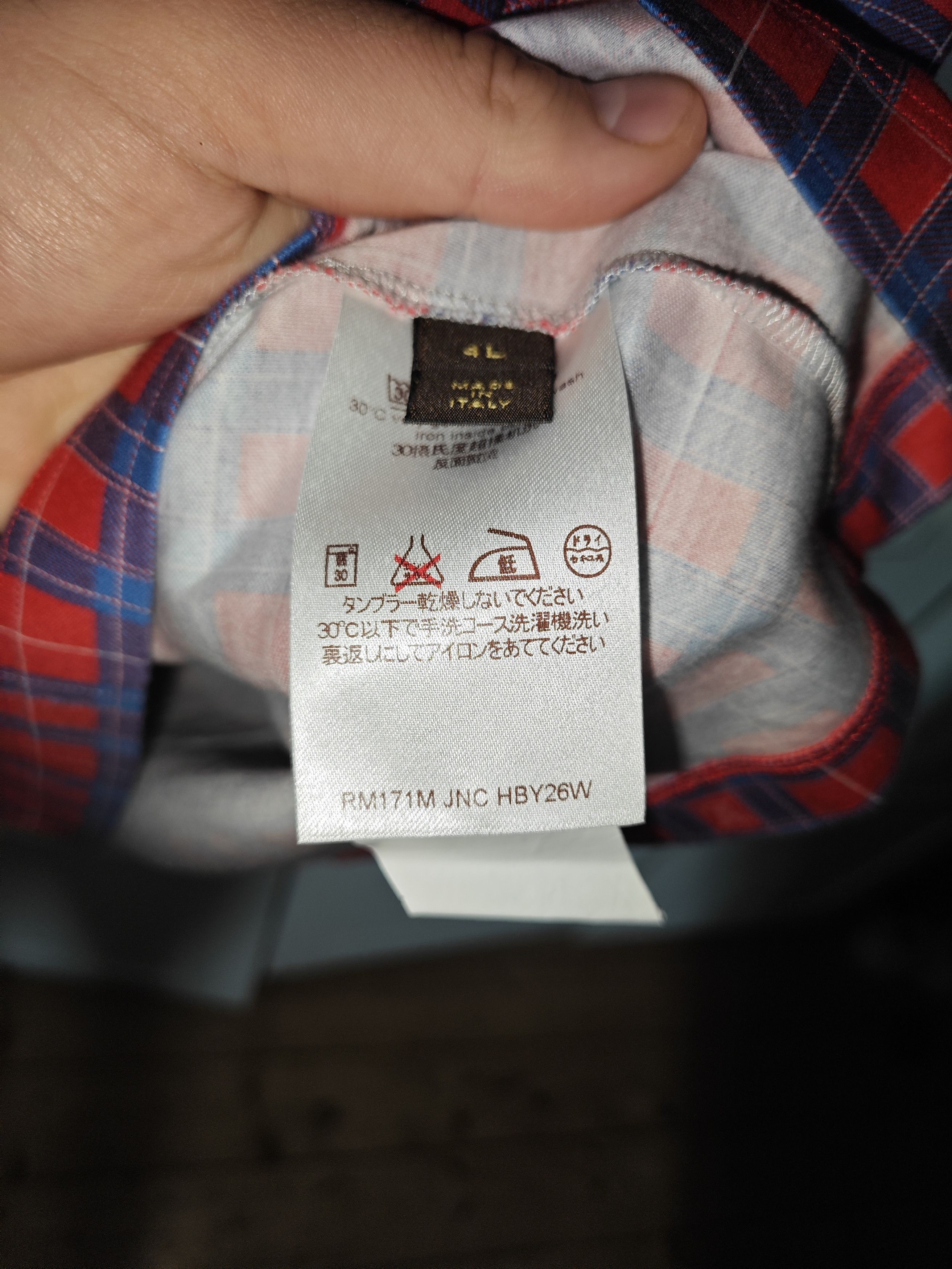 Louis Vuitton Louis Vuitton Shirt 4L Size US XXL / EU 58 / 5 - 4 Thumbnail