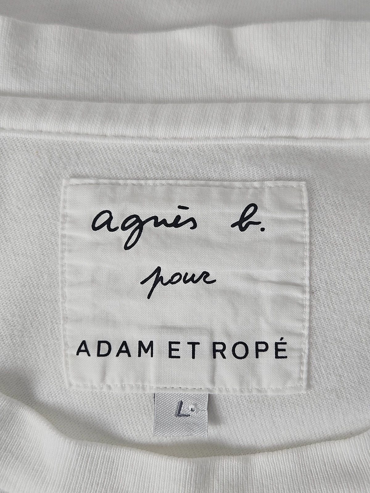 agnes b. Agnes B Homme adam et rope Jean Francois Jonvelle photo tee Size US L / EU 52-54 / 3 - 4 Thumbnail