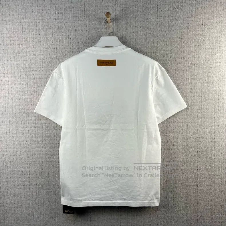 Louis Vuitton Louis Vuitton FW22 Solid Monogram Logo Printed Crew Neck S Size US XL / EU 56 / 4 - 3 Thumbnail