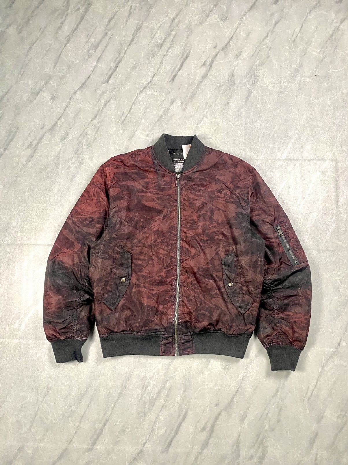 Japanese Brand Fieldcore Japan Heat Assist Outdoor Bomber Jacket Size US M / EU 48-50 / 2 - 1 Thumbnail
