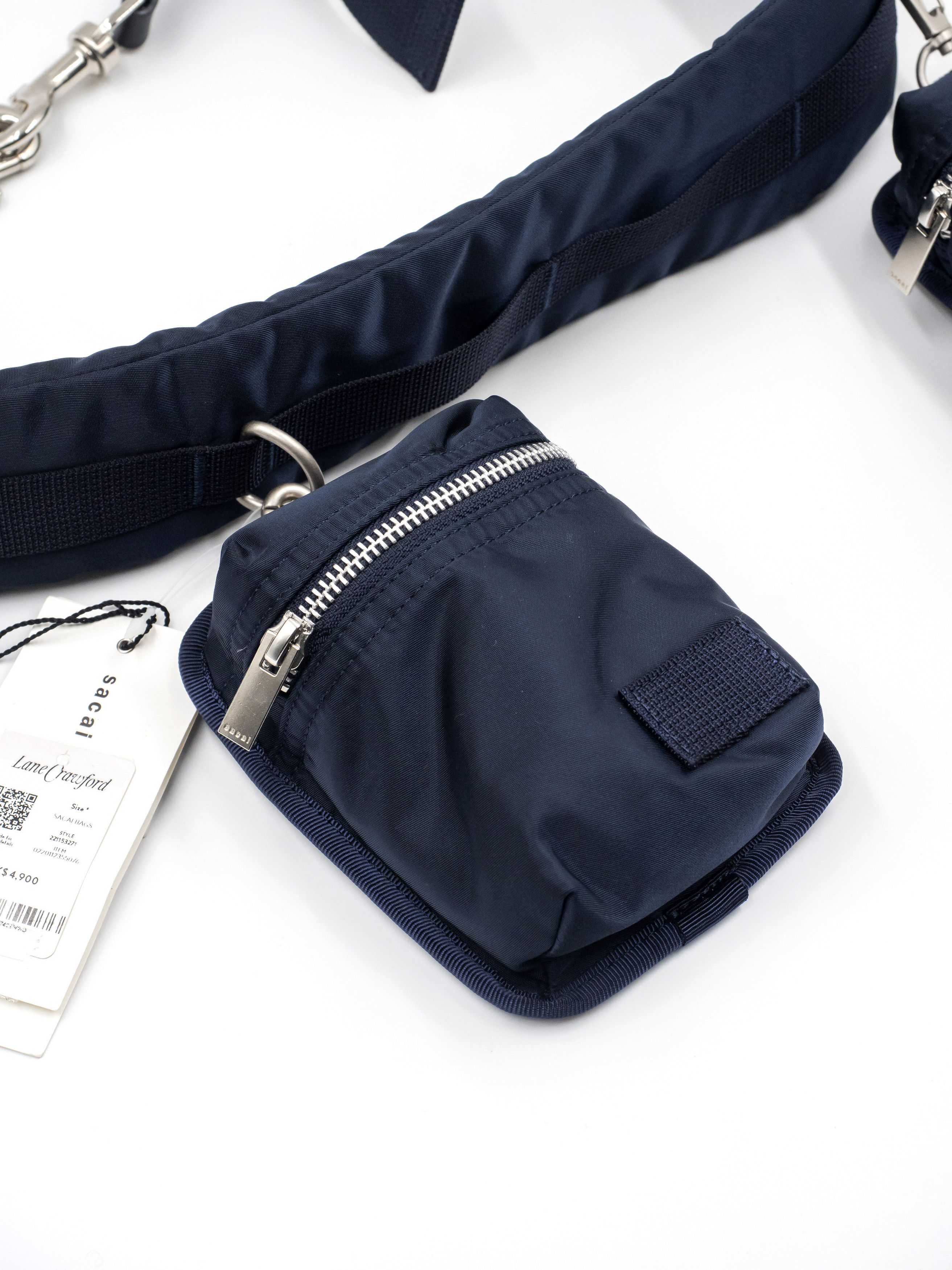 Sacai Sacai Navy Blue Belt/Shoulder Bag Size ONE SIZE - 6 Thumbnail