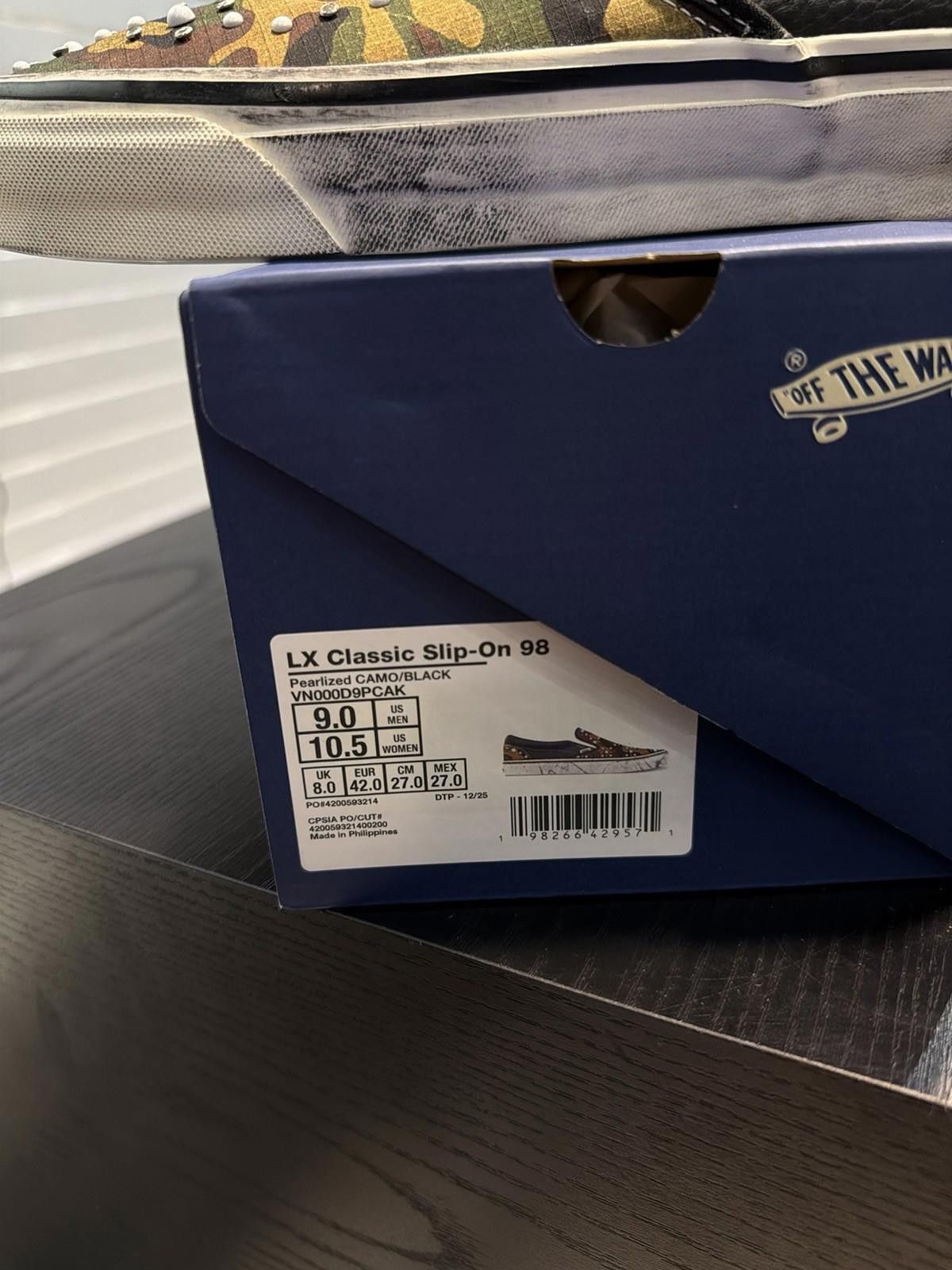 Vans VANS LX Slip On 98 'Pearlized Pack' Camouflage Canvas Size 9 Size US 9 / EU 42 - 10 Thumbnail