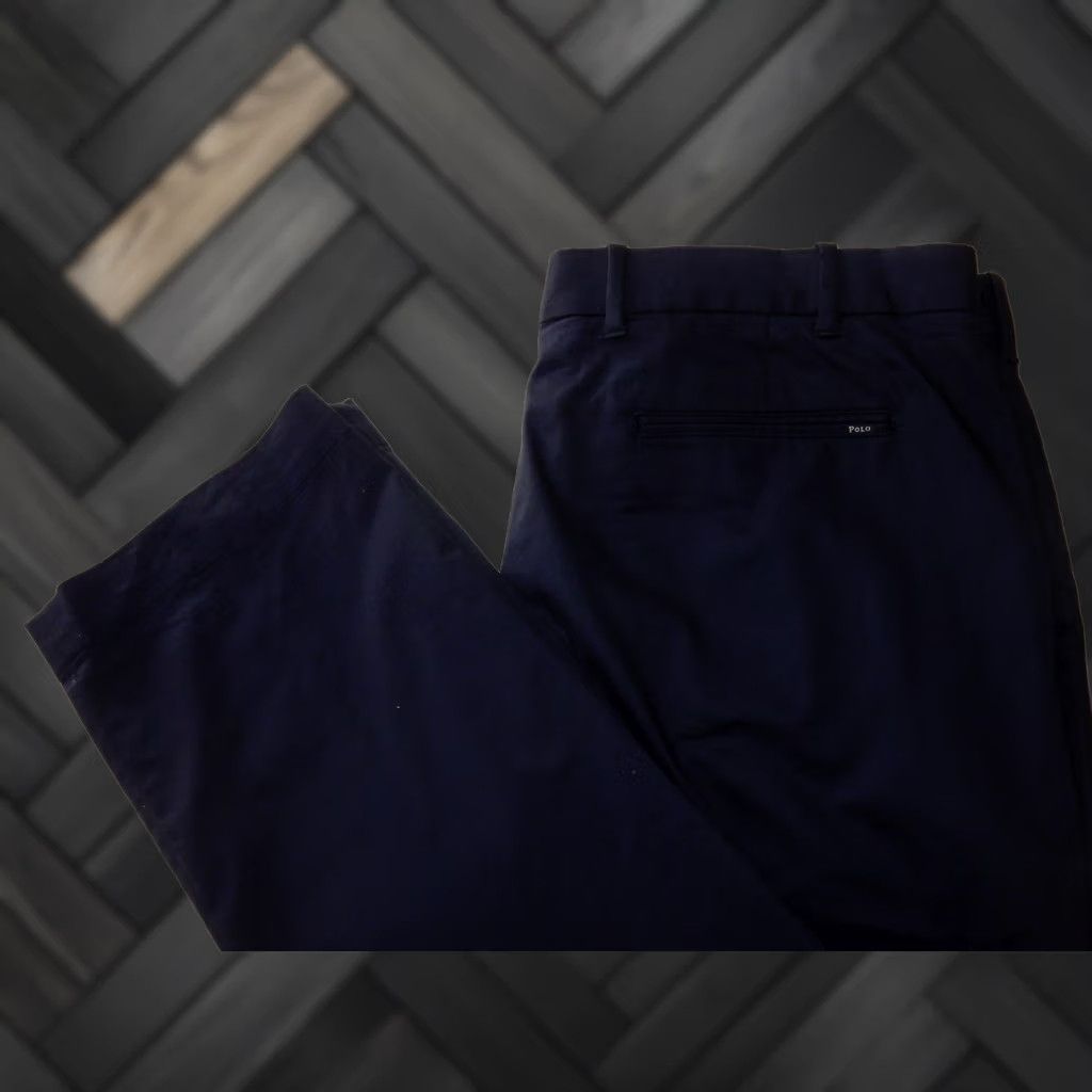 Ralph Lauren Polo Golf Ralph Lauren Pants Khakis Men 40x32 Flat Front Cotton Blue Khaki Polo Golf Mens Pants 40 32 Size 40 32 Size US L / EU 52-54 / 3 - 1 Thumbnail