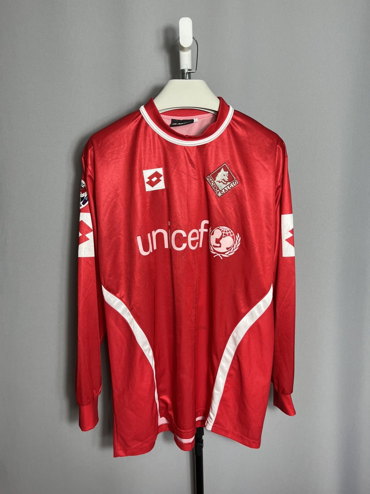 Lotto Sport Piacenza Calcio 2003 2004 Tarana #33 long sleeve jersey Size US XL / EU 56 / 4 - 1 Thumbnail