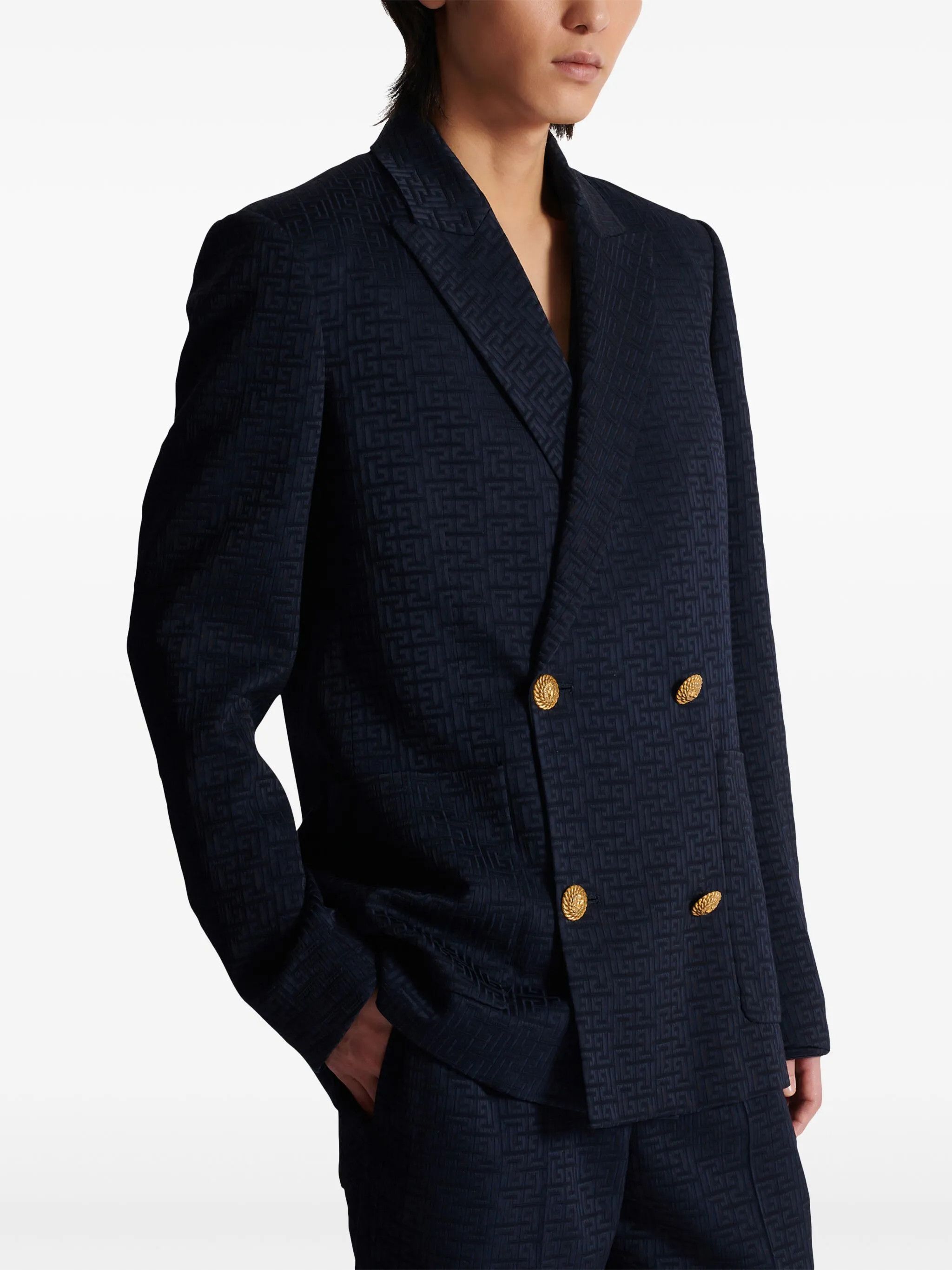 Balmain o1loc1c1125 jackets in Blue Size US M / EU 48-50 / 2 - 4 Thumbnail
