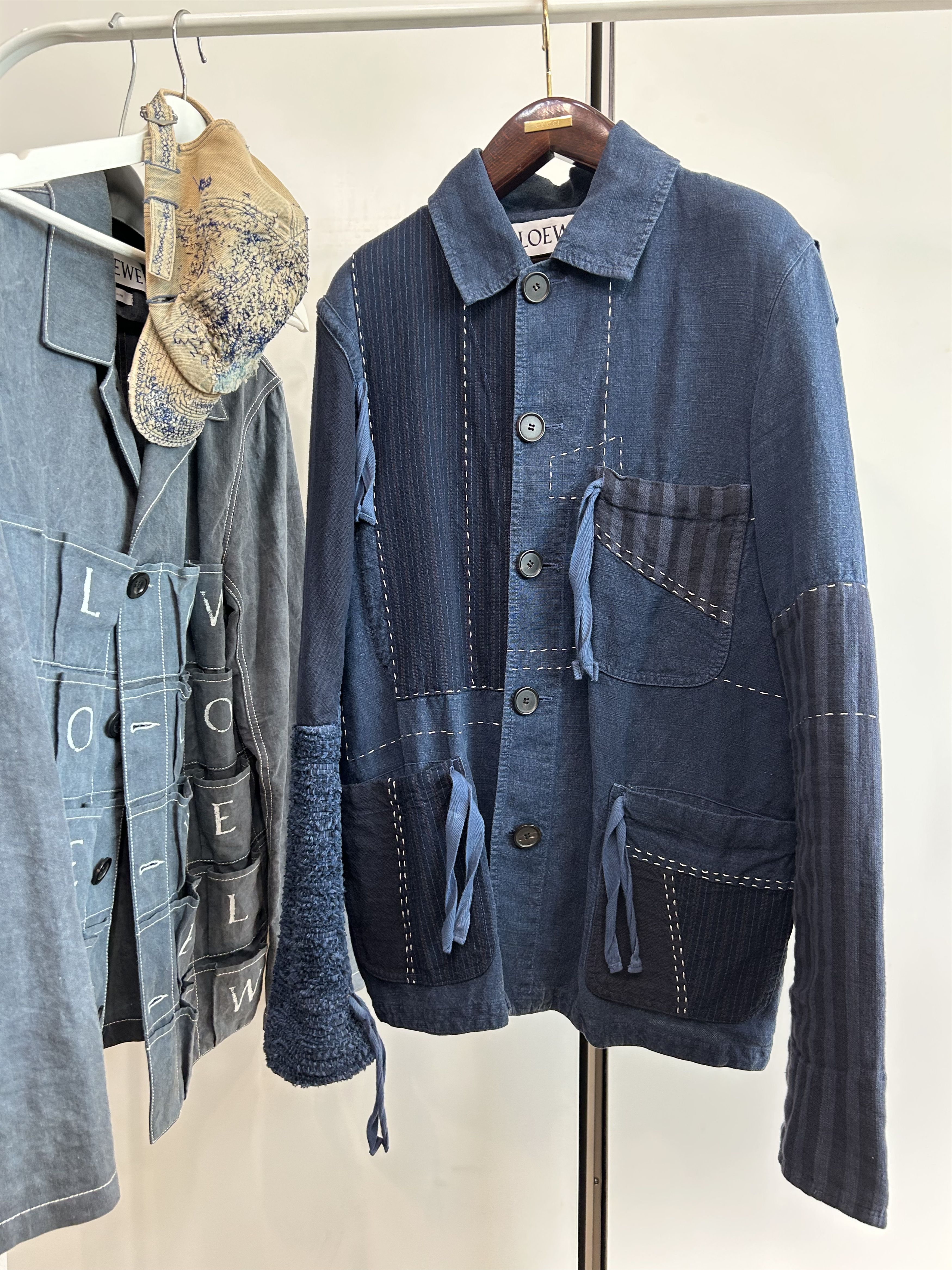 Loewe LOEWE Boro Detail Indigo Jacket Size US M / EU 48-50 / 2 - 3 Thumbnail