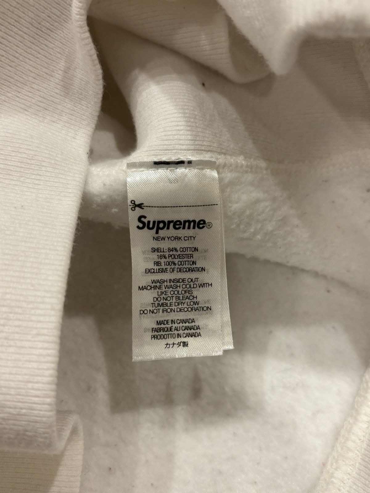 Supreme Supreme Box Logo Hoodie FW23 White/White Size US M / EU 48-50 / 2 - 7 Thumbnail