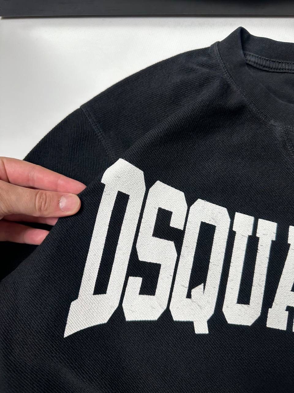 Dsquared2 Dsquared2 Mens Black Sweatshirt Gothic Vibe Skinny Size US M / EU 48-50 / 2 - 4 Thumbnail