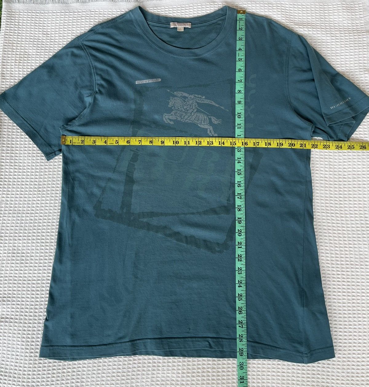 Burberry 💢BURBERRY💢Big Logo Horseferry House Tshirt Size US L / EU 52-54 / 3 - 17 Thumbnail