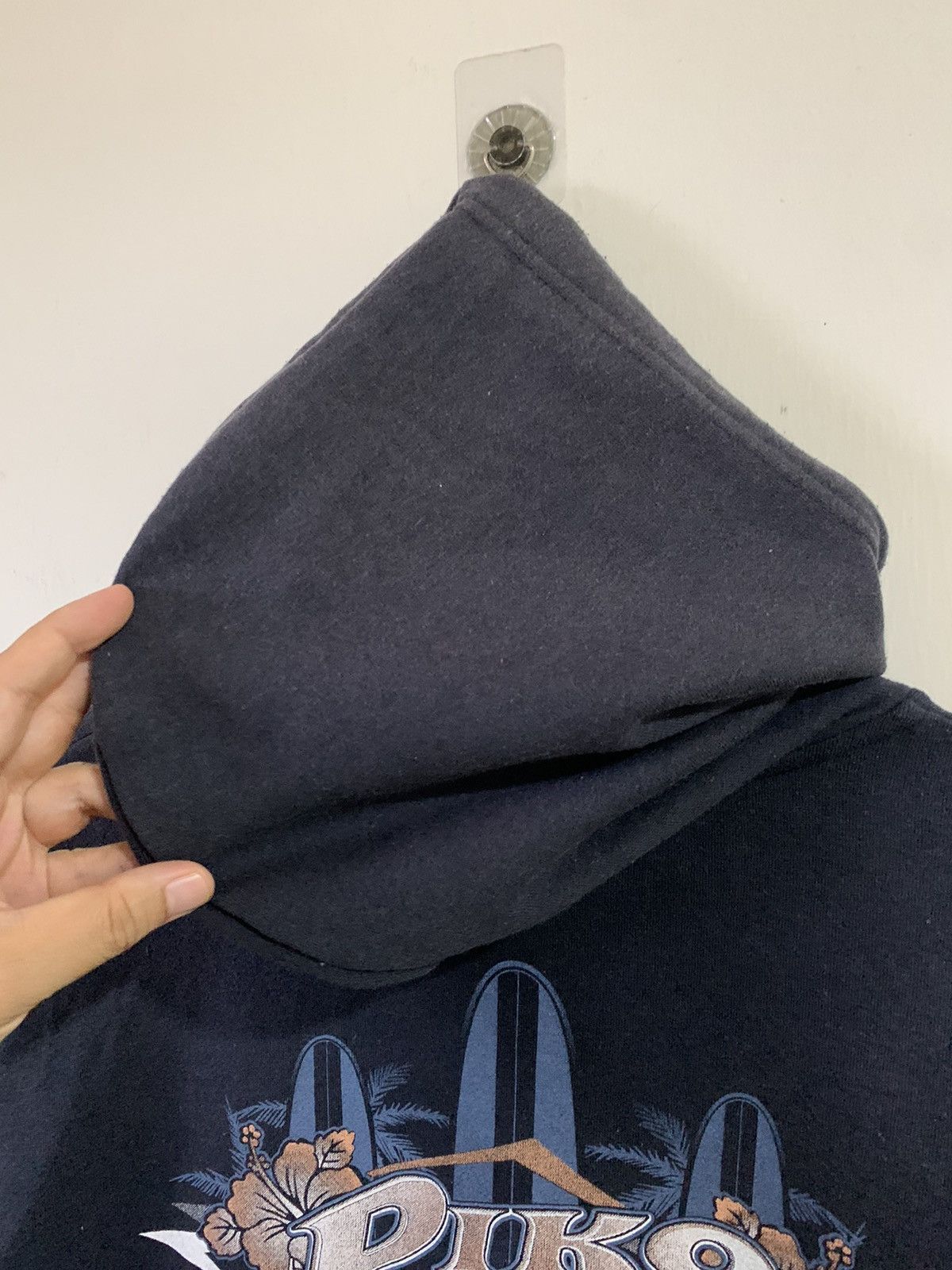 Japanese Brand (L) Y2K Piko Hawaiian Sun Faded ZIP UP HOODIE Size US L / EU 52-54 / 3 - 7 Thumbnail