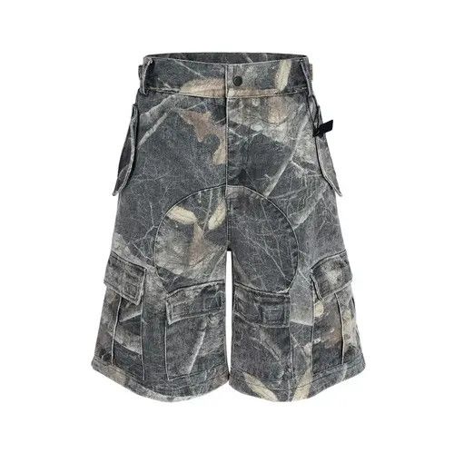 VIBE Bermuda Cargo Camo Shorts Size US 32 / EU 48 - 1 Thumbnail