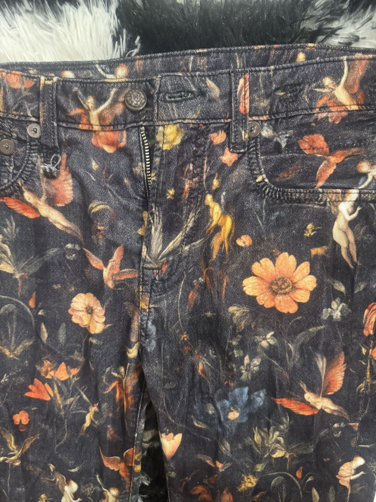 R13 Celestial Bloom Kick Fit Size 25" / US 0 / IT 36 - 2 Thumbnail