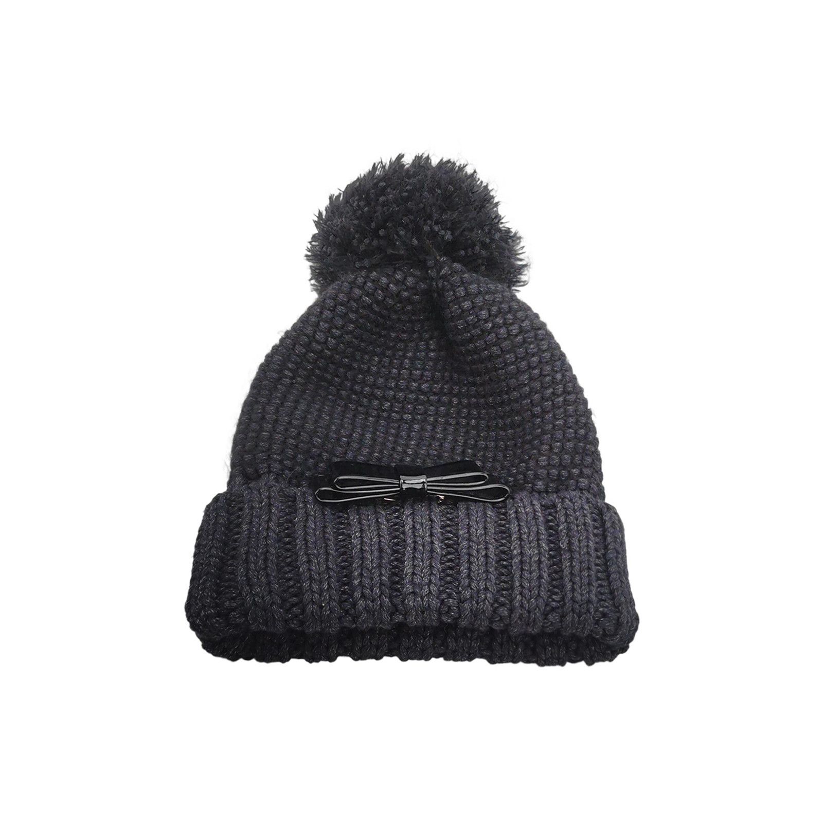 Chanel Chanel Knit Bow Beanie Hat Size ONE SIZE - 1 Thumbnail