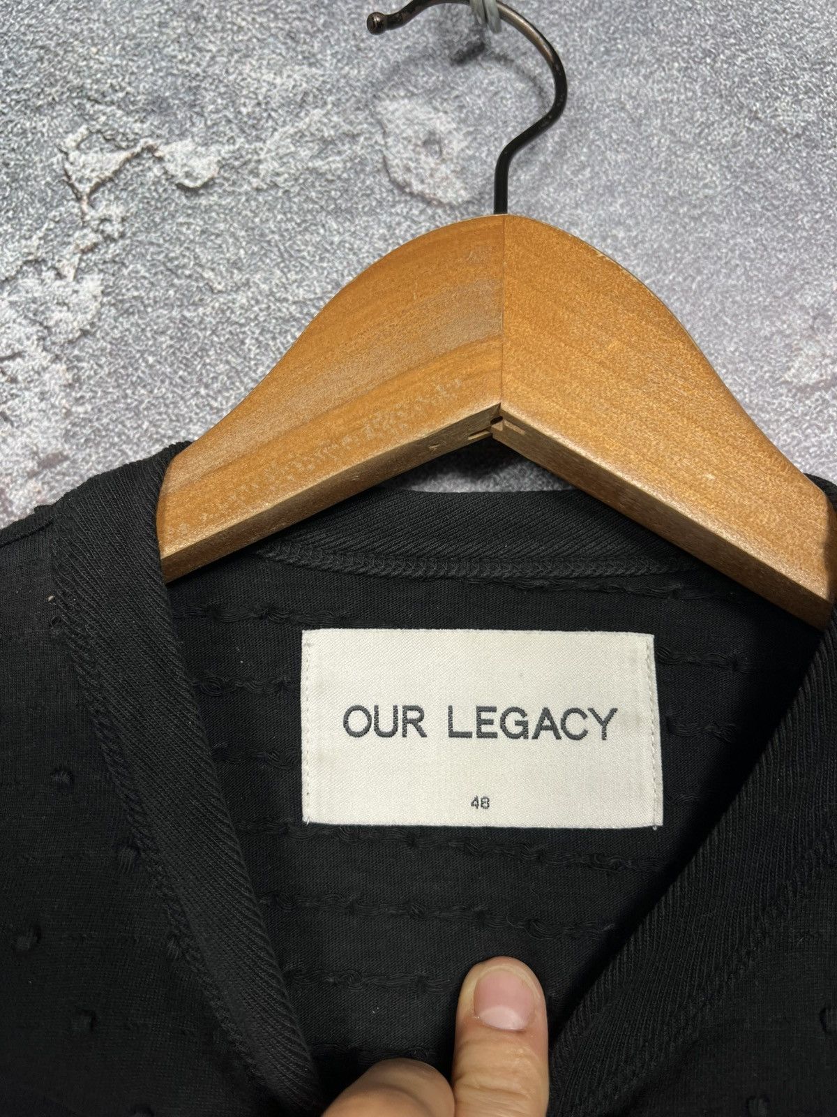 Our Legacy Our Legacy AW15 Overdyed JCQRD Polka Dot Design T-shirt Size US M / EU 48-50 / 2 - 5 Thumbnail