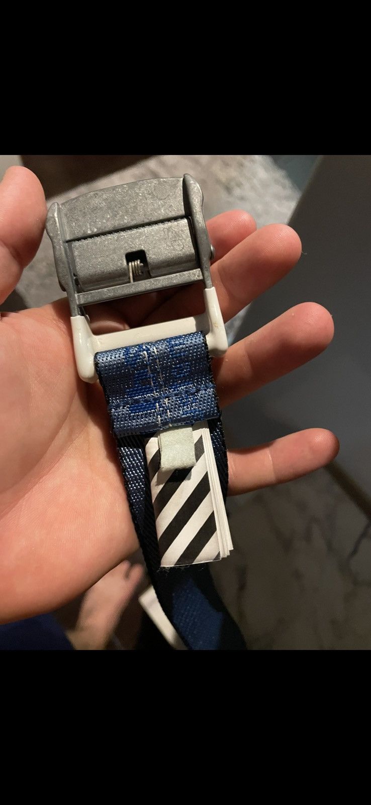 Off-White Off White Gradient Industrial Belt Size ONE SIZE - 3 Thumbnail